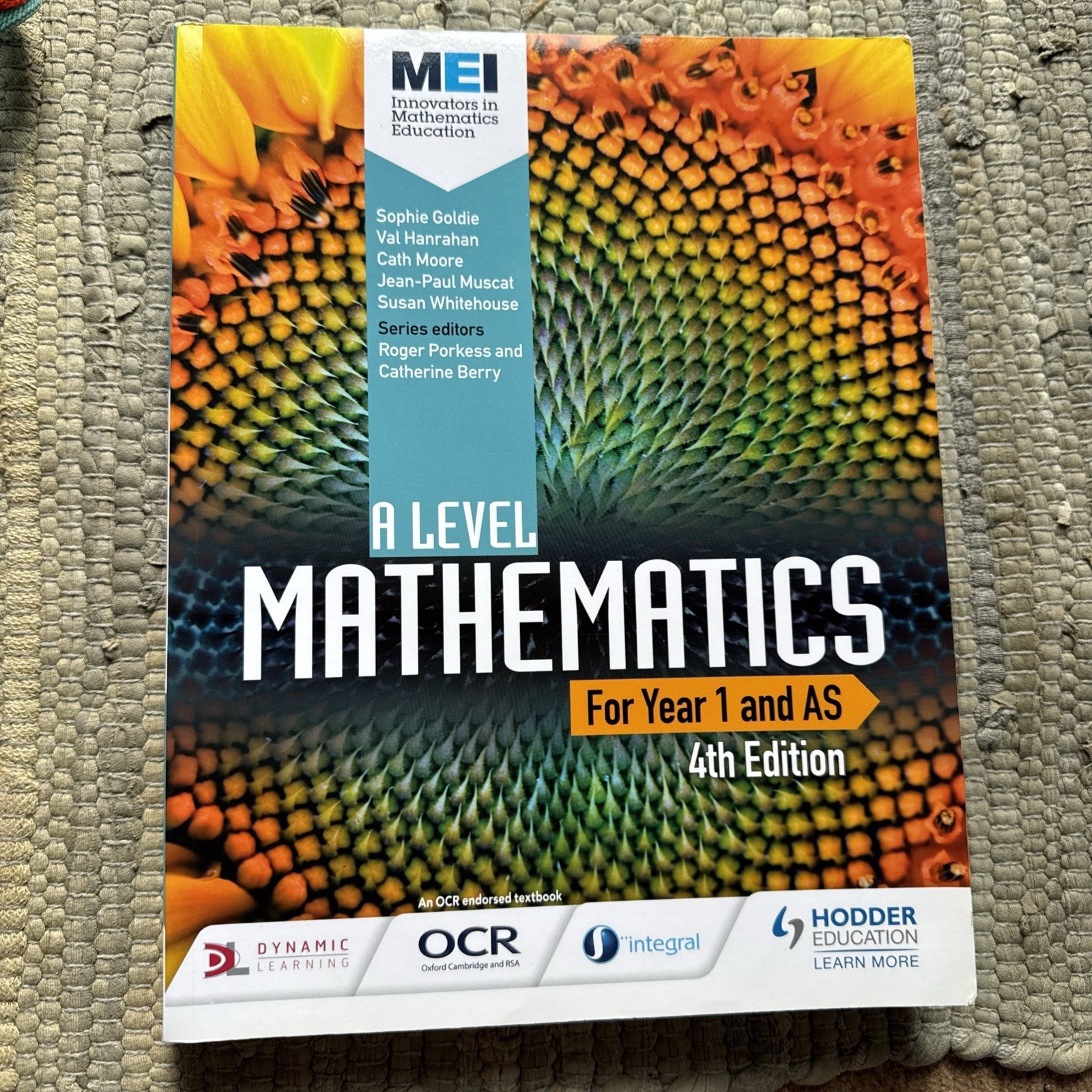 MEI OCR A Level Mathematics For Year 1 And AS (4th Edition) Text Book