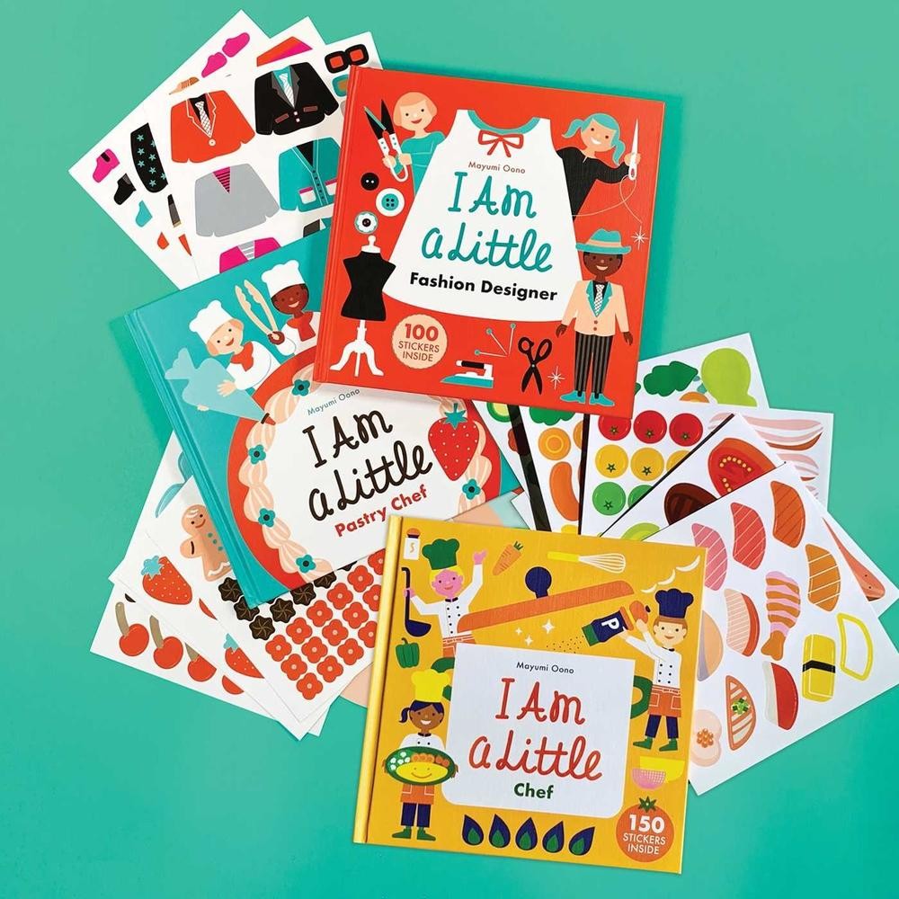 Little Professionals Collection Set (3-Book Set, Featuring 300+ Stickers) by May