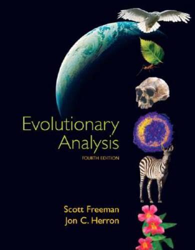 Evolutionary Analysis – Hardcover By Freeman, Scott – GOOD