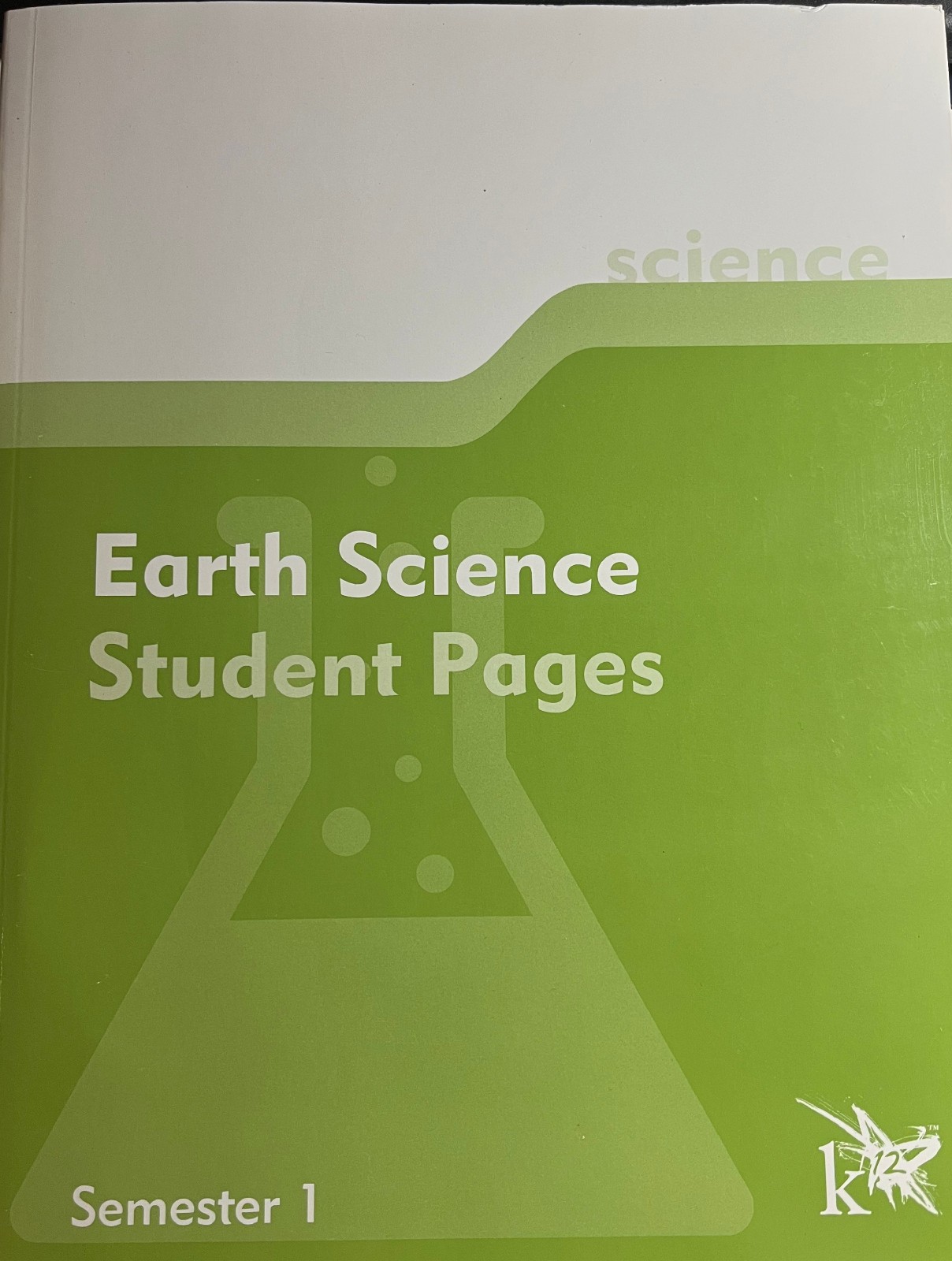 K12 Earth Science, 4 book set – Teacher Guide & Student Pages – Semester 1 & 2