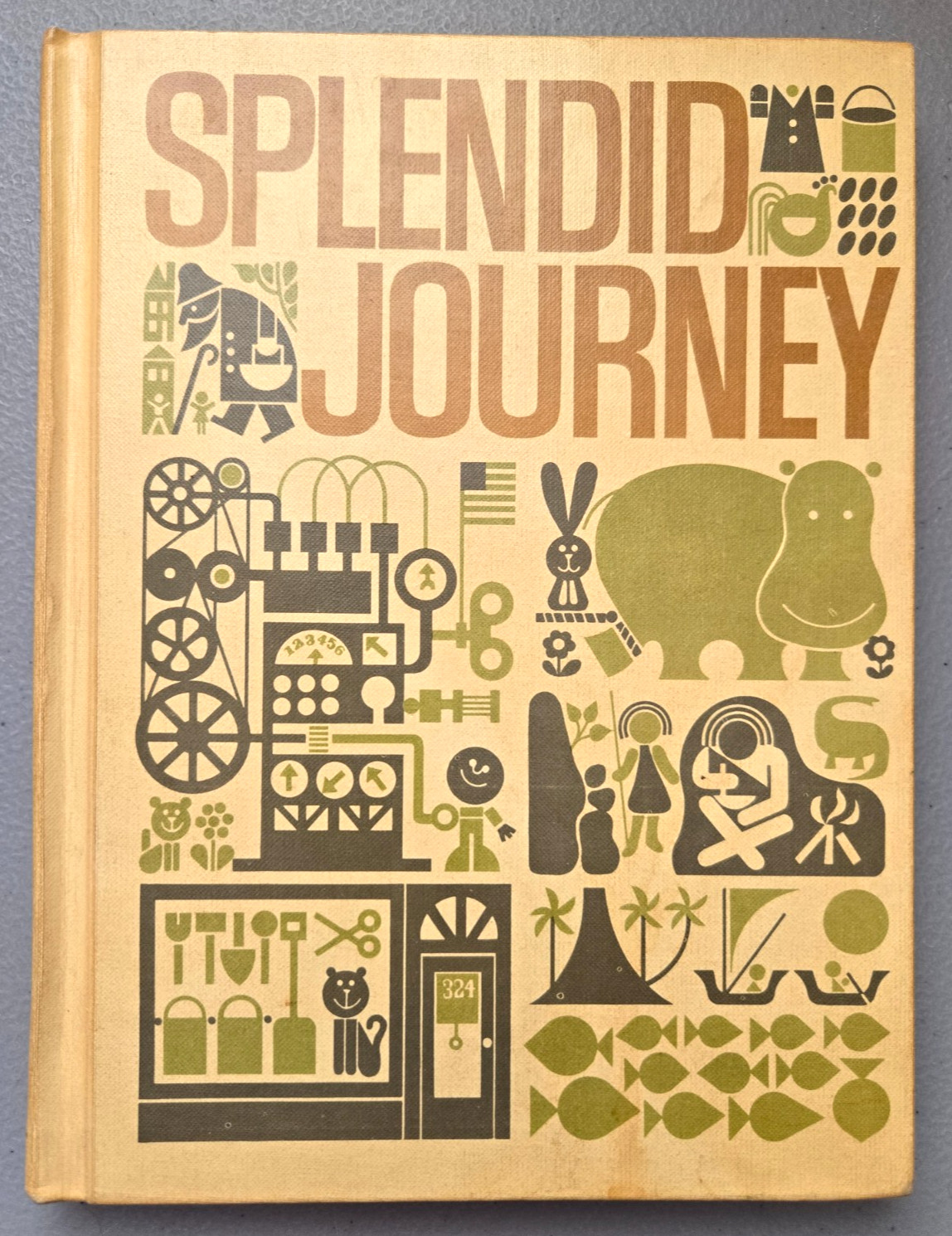 Open Highways Book 3 Part 1 SPLENDID JOURNEY (1968 HC) Scott, Foresman and Co.