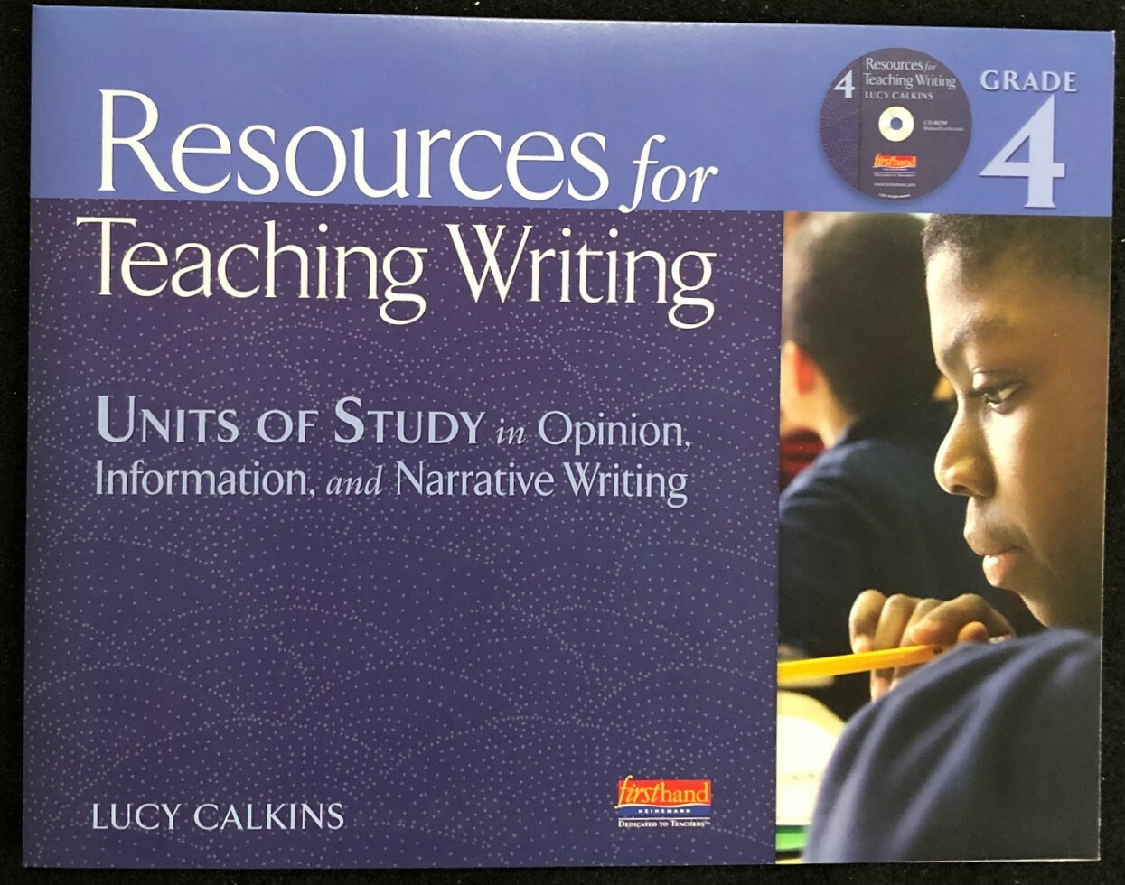 4th Grade – Lucy Calkins – CD-ROM – RESOURCES FOR TEACHING WRITING (2013)