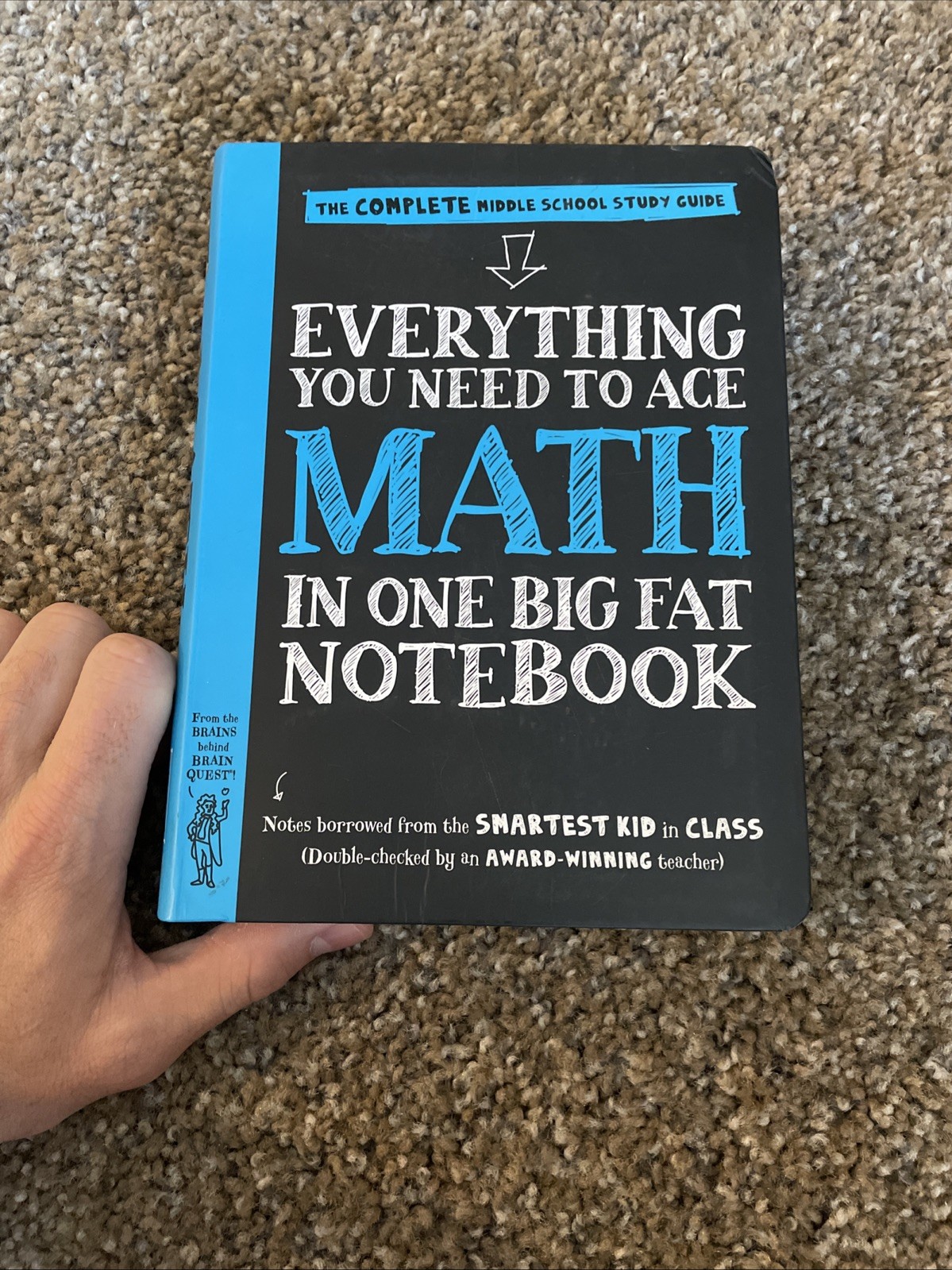 Everything You Need To Ace Math In One Big Fat Notebook Middle School Guide Book