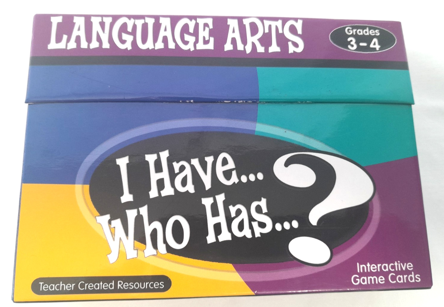 Teacher Created Resources I Have…Who Has…? Language Arts Game, Grade 3-4