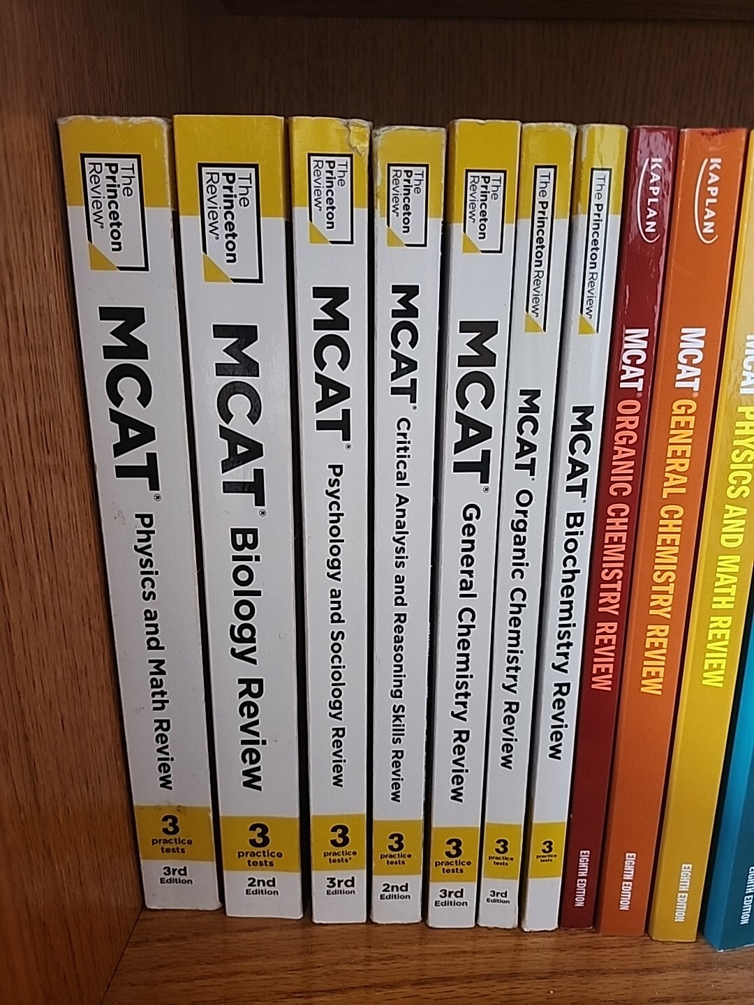 The Princeton Review MCAT Subject Review Complete Box Set 3rd Edition: Like New