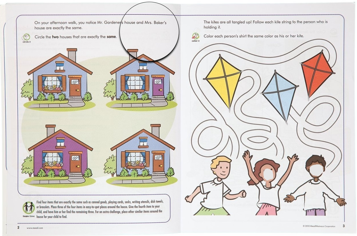 Workbook for Kids Problem Solving Work Book for Pre K Kindergarten Age 3 4 5