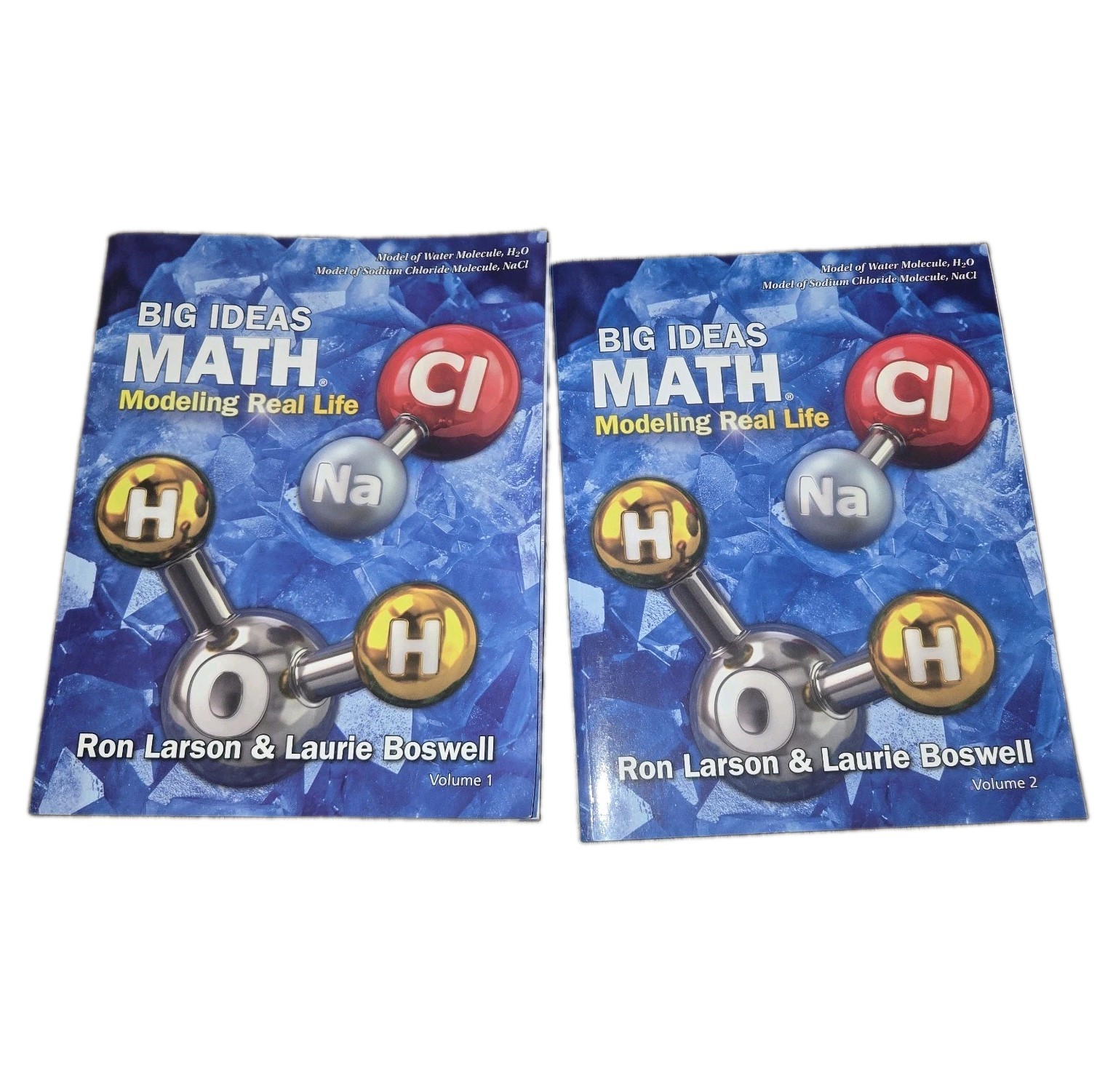 Big Ideas Math: Modeling Real Life Grade 5 Volumes 1 & 2 Larson Boswell New
