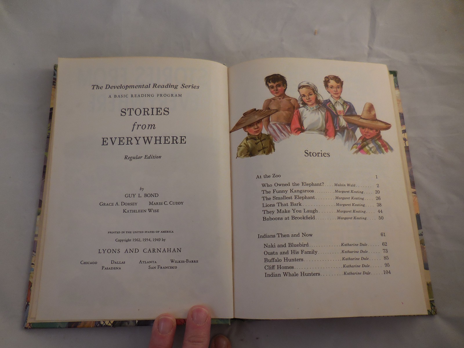 Stories From Everywhere 1962 A Basic Reading Program Development Reading Series