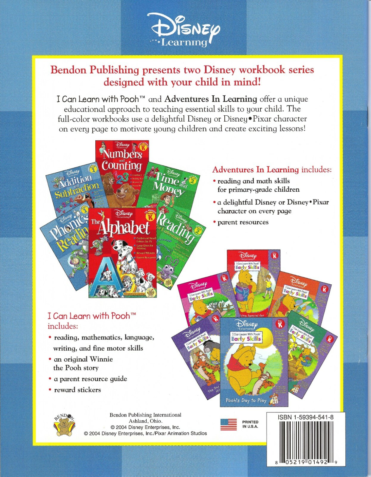 Disney Learning – Phonics and Reading – Grade 1
