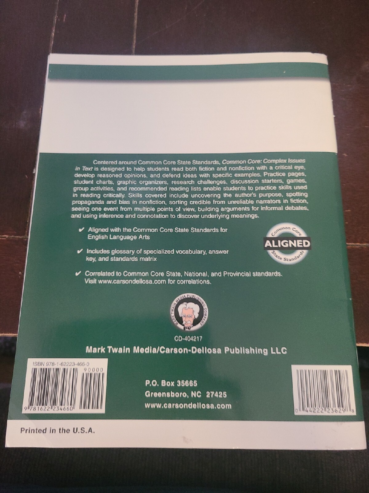 Common Core: Complex Issues in Text by Linda Armstrong (2014, Trade Paperback)