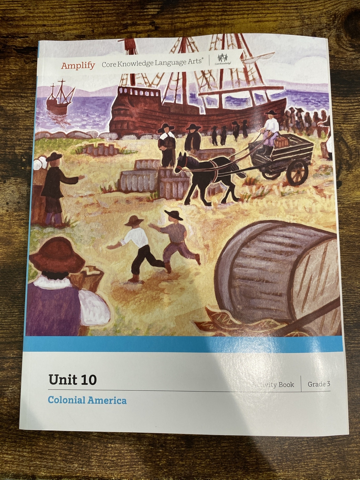 Amplify Language Arts Activity Book Grade 3 Unit 10 Colonial America Unused