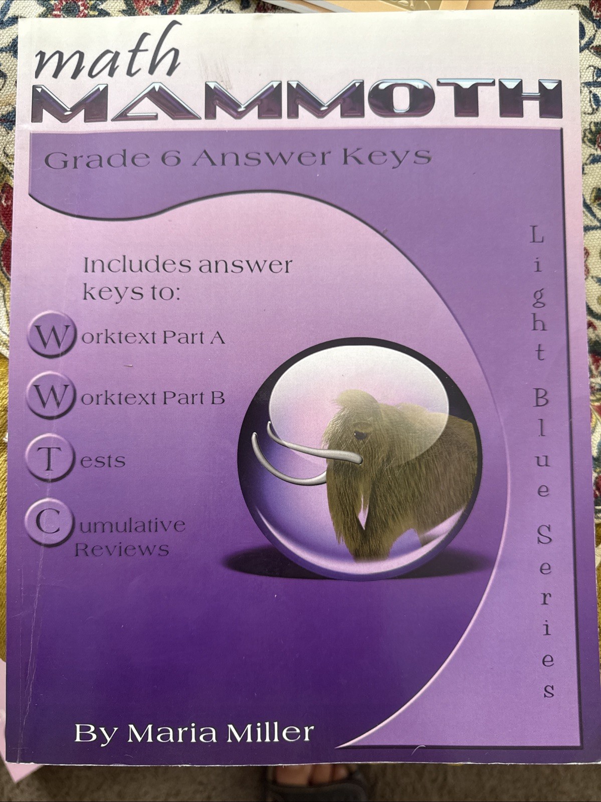 Math Mammoth Grade 6 Answer Keys by Maria Miller (2018, Trade Paperback)