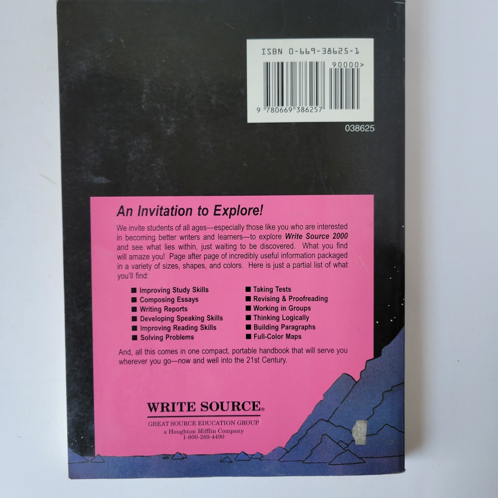 Write Source 2000 Guide To Writing Thinking Learning Help W/ Book Reports Essay