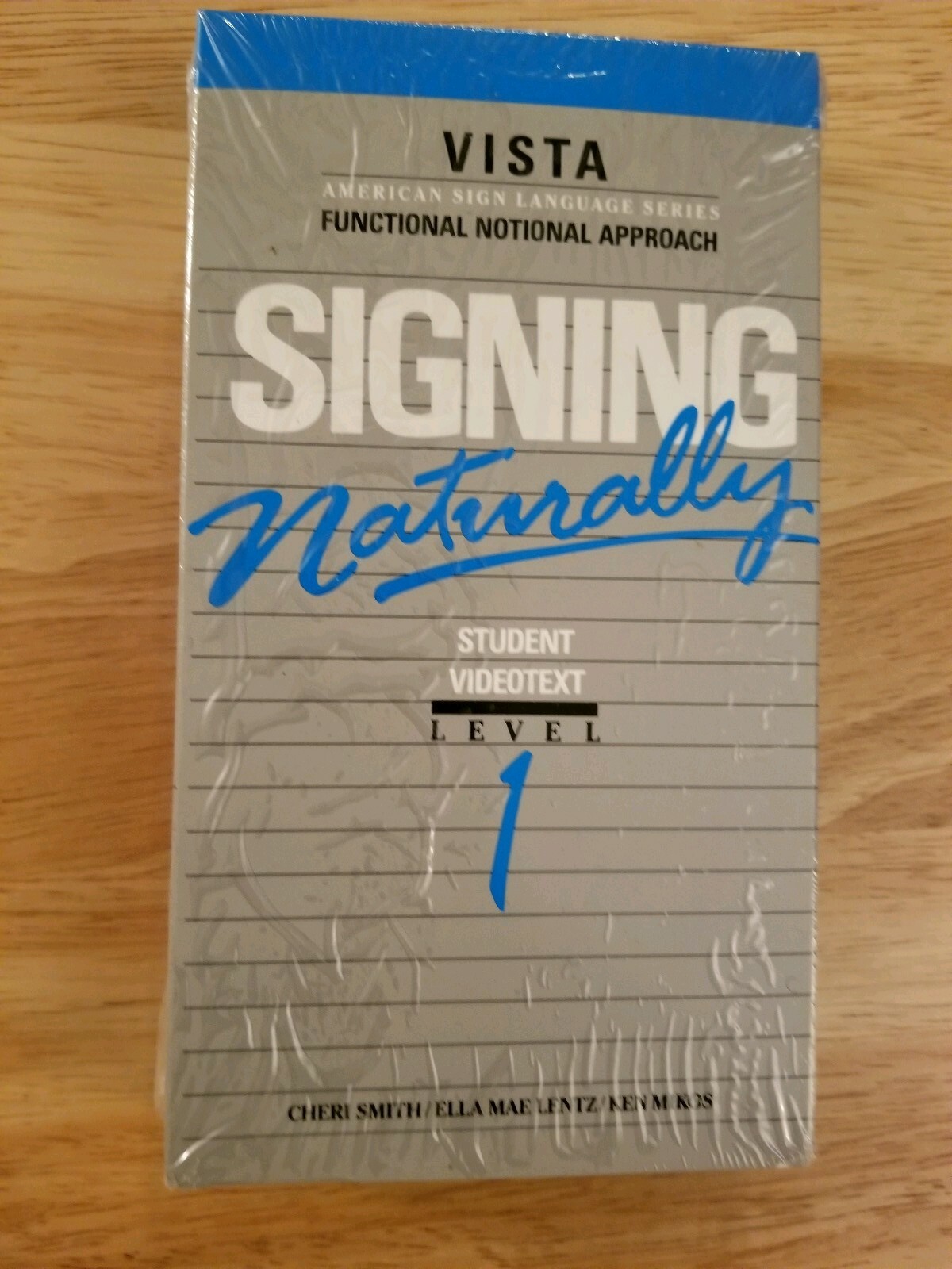 Signing Naturally: Student Videotexts Cheri Smith 1992 Video VHS only. Brand New