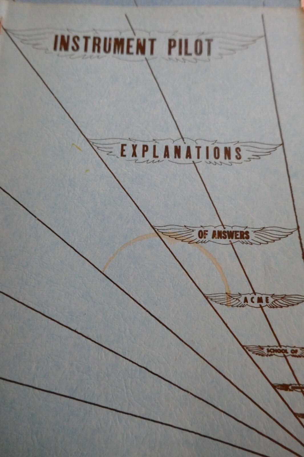 Airline Transport Pilot FAA Exams Made Easy 1973 Acme School of Aeronautics
