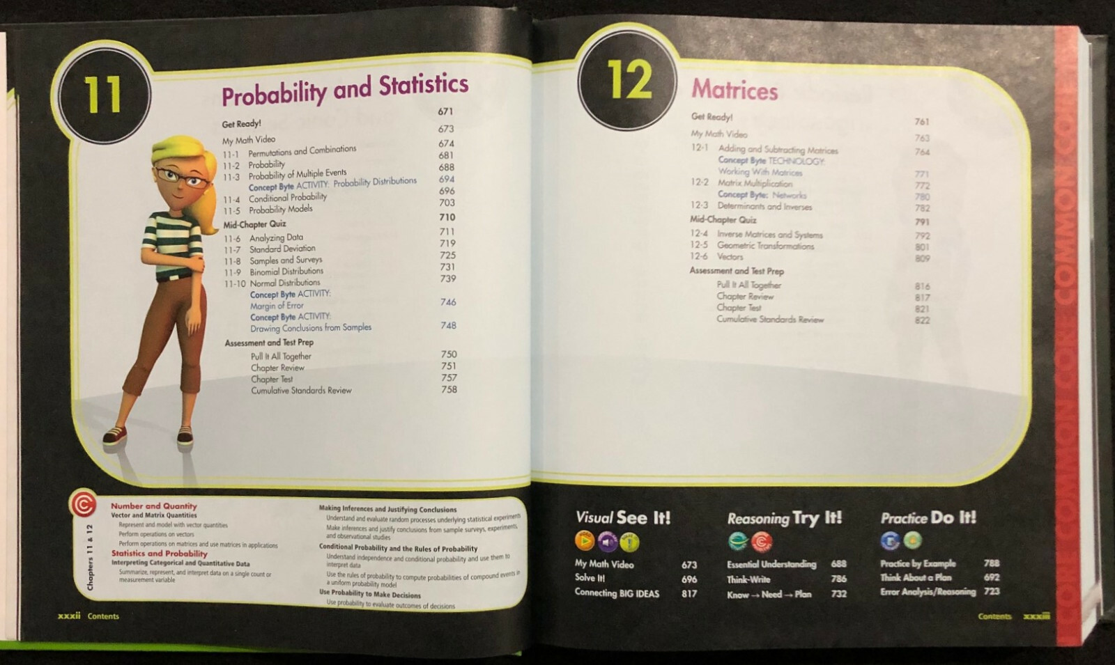 ALGEBRA 2 TEXTBOOK – Common Core – enVision Math Series (2012, Pearson)