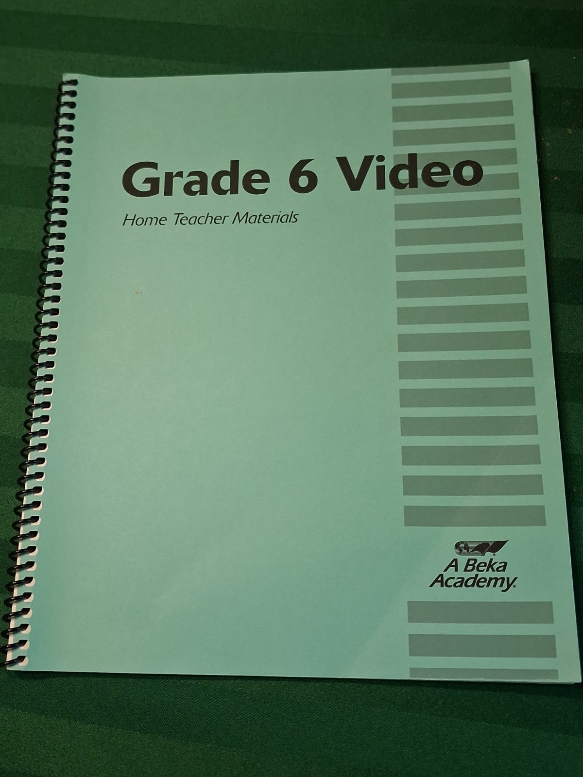 A Beka Book Grade 6 Video Manual New!!!!