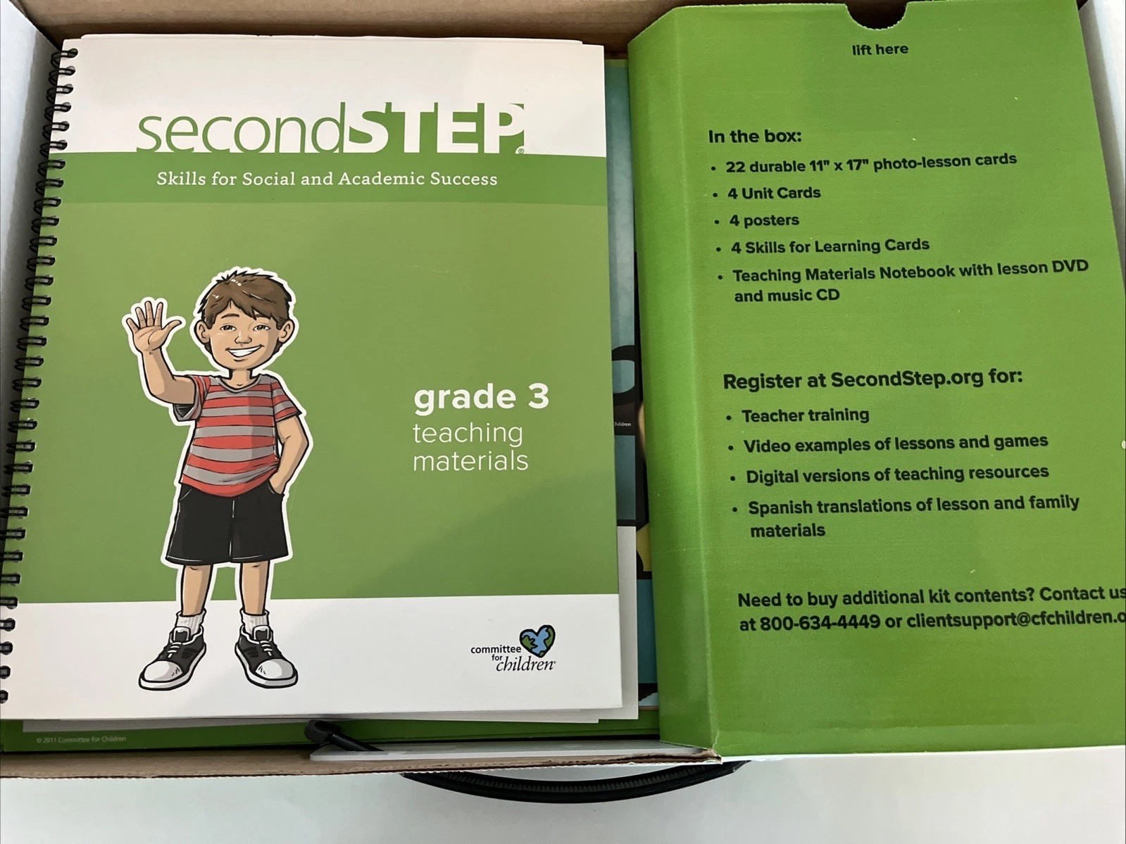 Second Step Classroom Kit Grade 3 Skills For Social & Academic Success COMPLETE