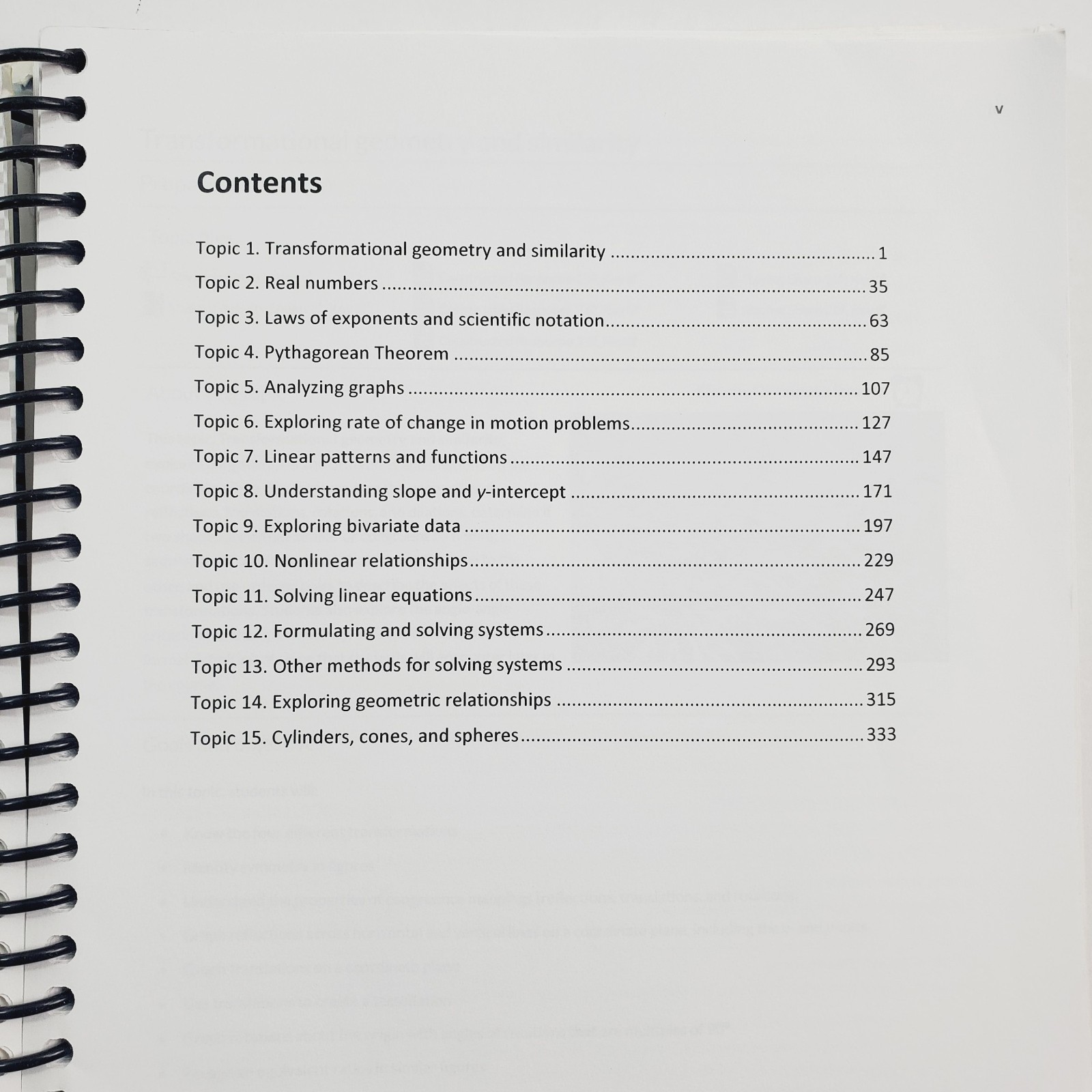 Mathematics 8 Advice For Instruction Teacher Edition 2023 Agile Mind Homeschool