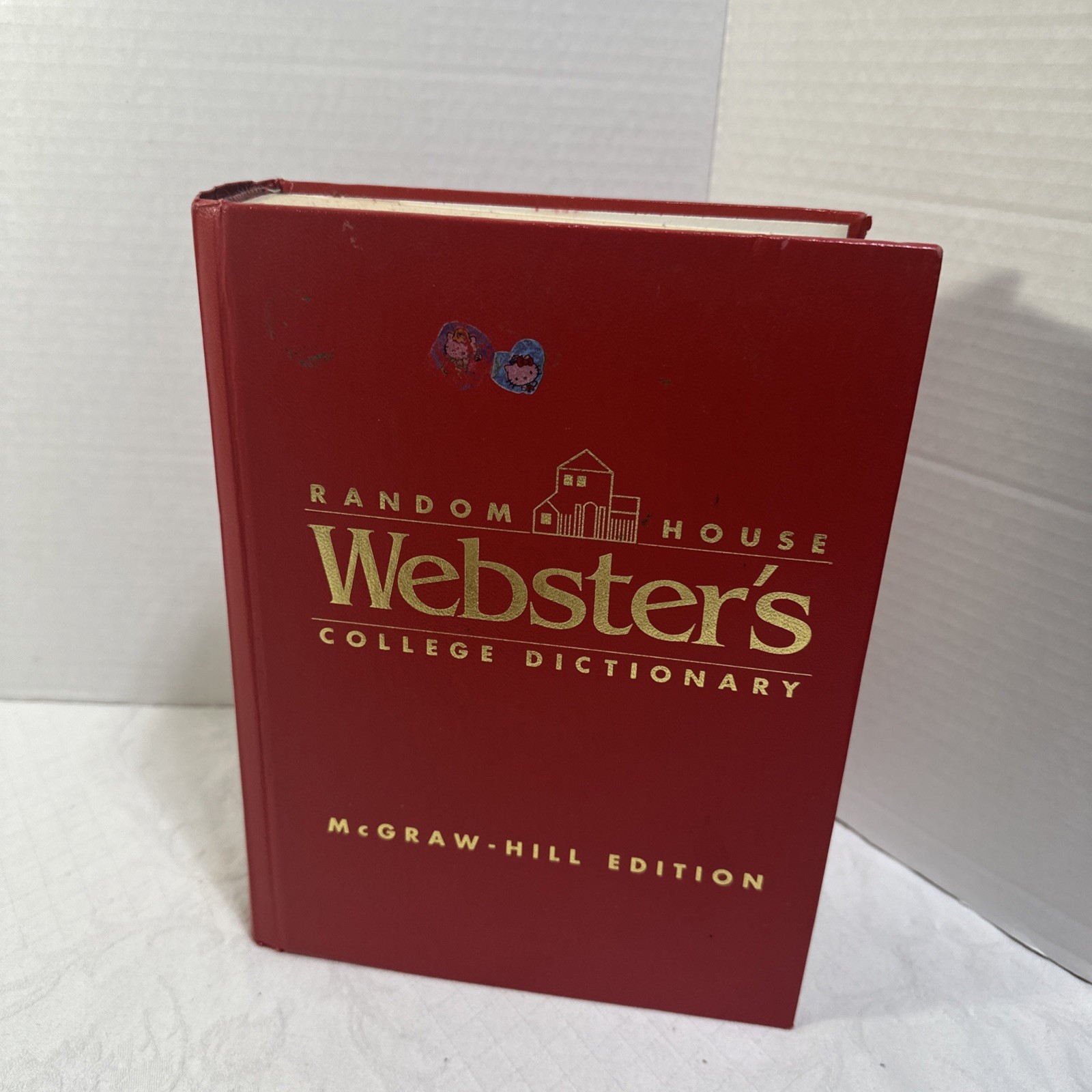Random House Websters College Dictionary McGraw Hill Edition Hardcover Book