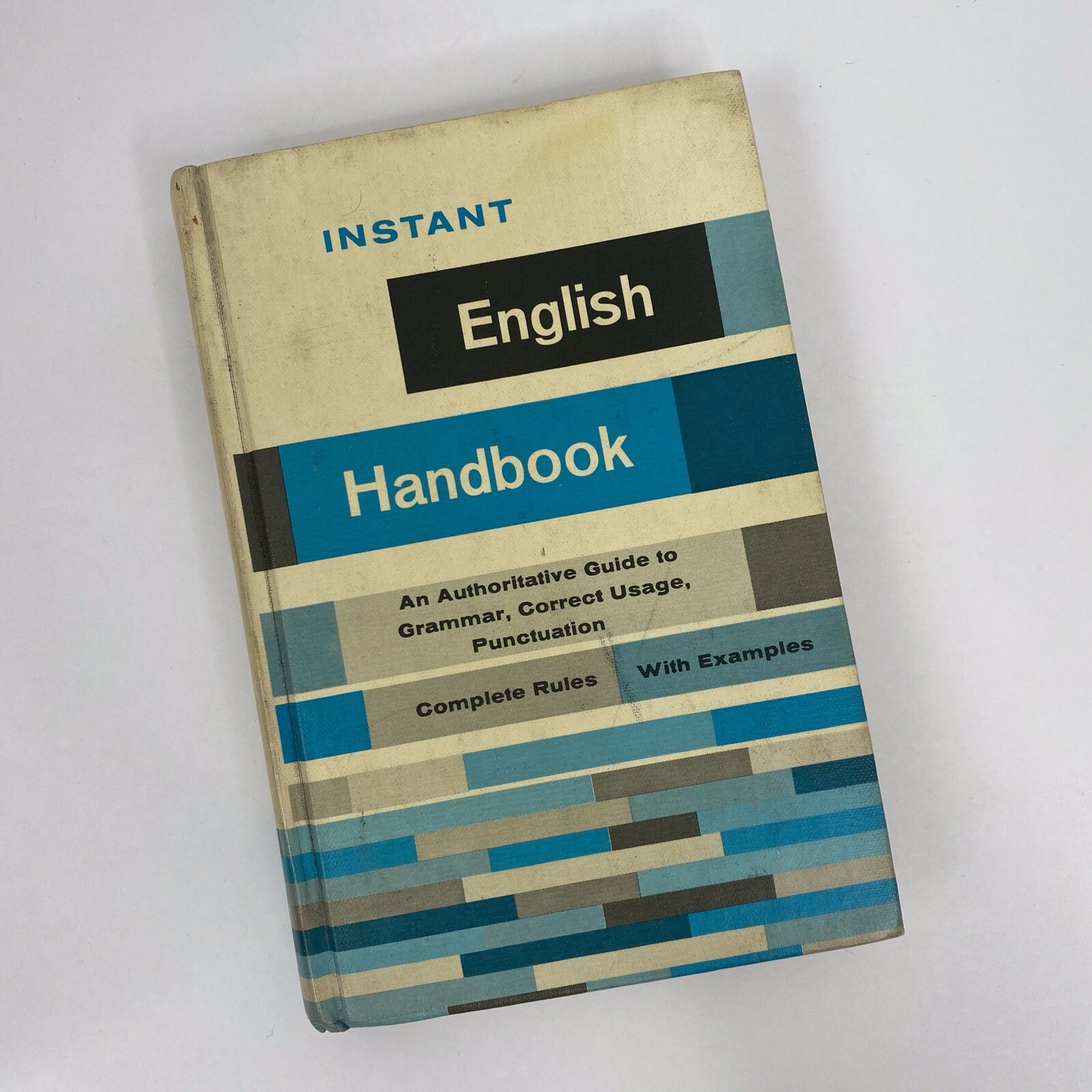 Instant English Handbook 1968 Career Institute HC By Semmelmeyer & Bolander