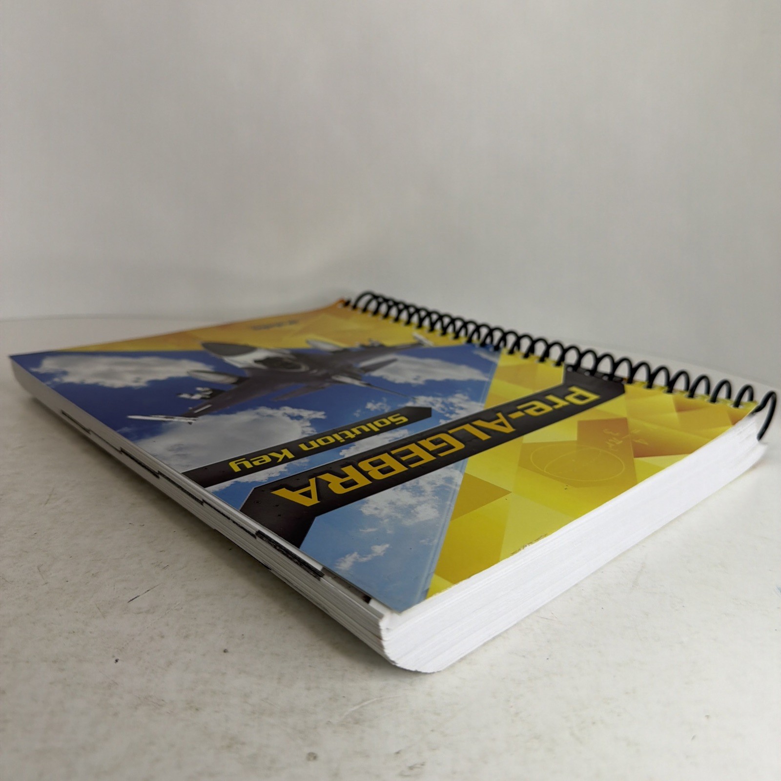 A Beka Pre-Algebra Work-Text, Solution Key, and Quiz/Test Key 4th Edition -clean