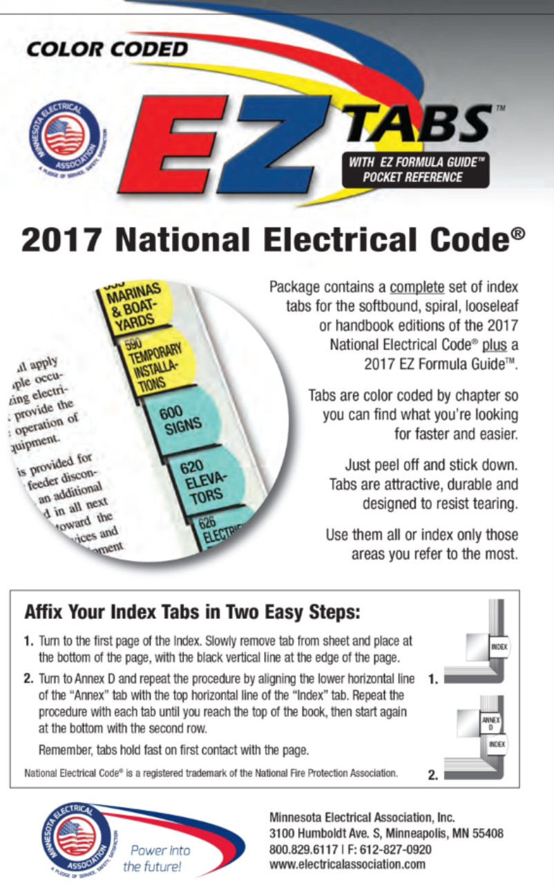 NFPA 2017 : National Electrical Code (NEC) Paperback (Softbound) EZ Package 2017