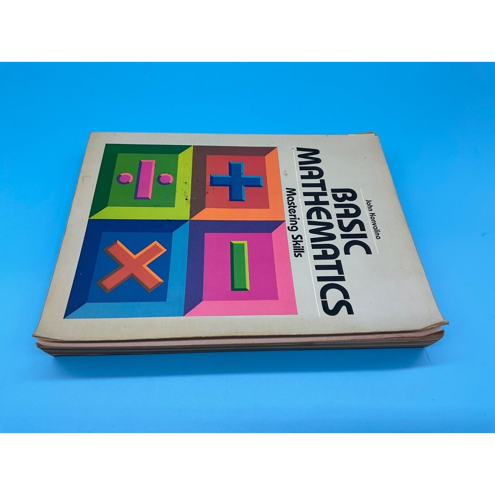 Basic Mathematics Mastering Skills 1983 Harcourt Paperback Workbook