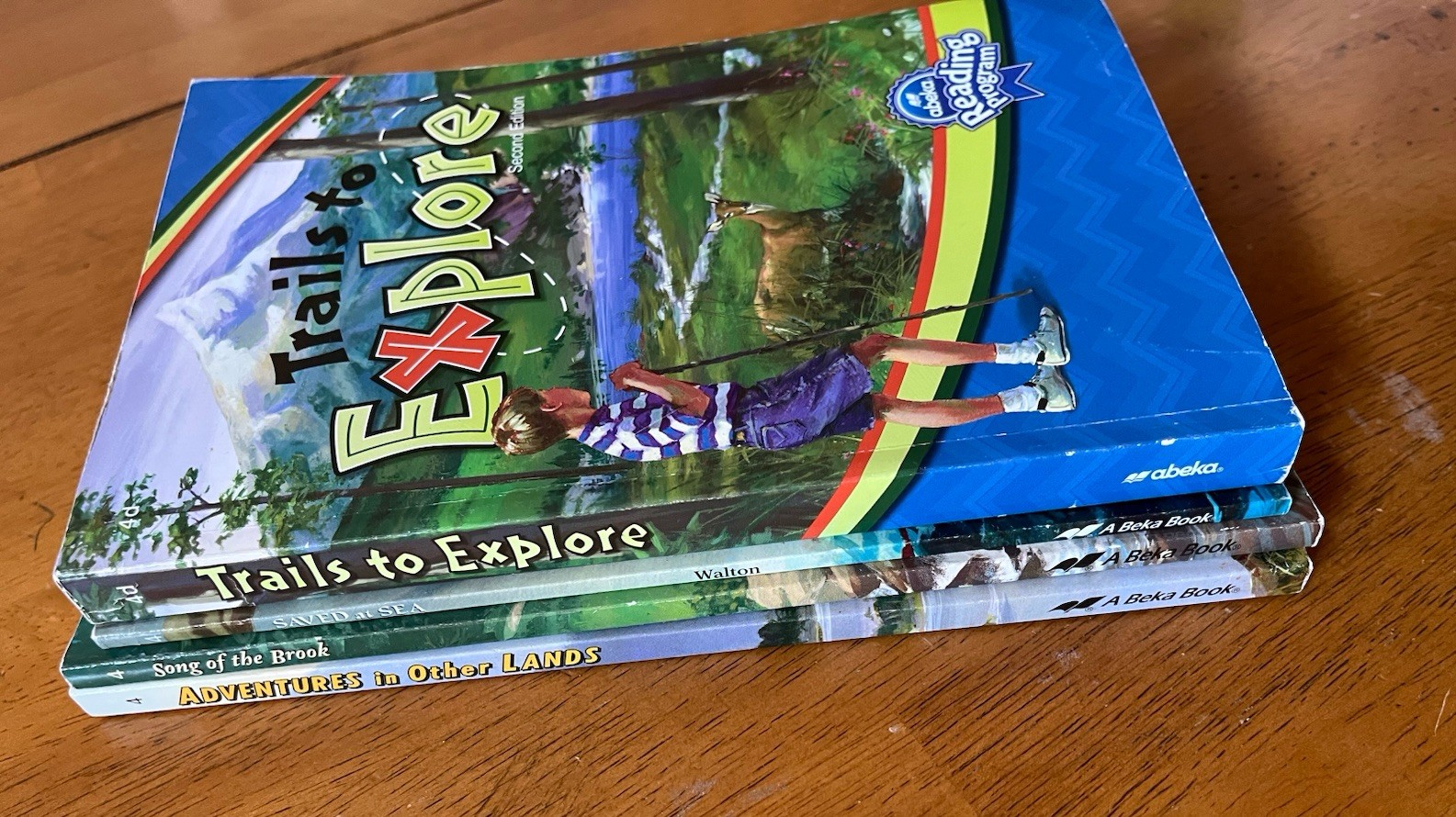 Abeka Reading Program Grade 4 – 4th Grade Readers Homeschool Set Of 4 Books