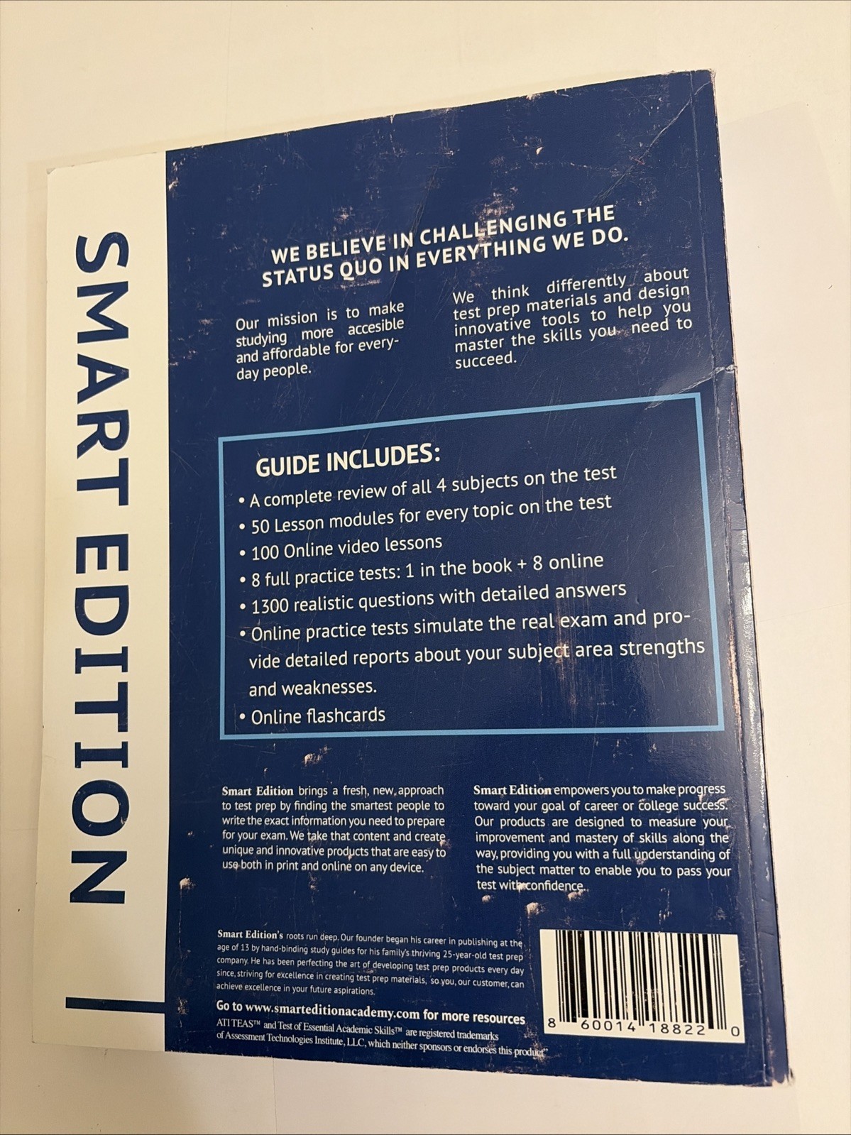 ATI TEAS 7 Study Guide 5TH Edition.