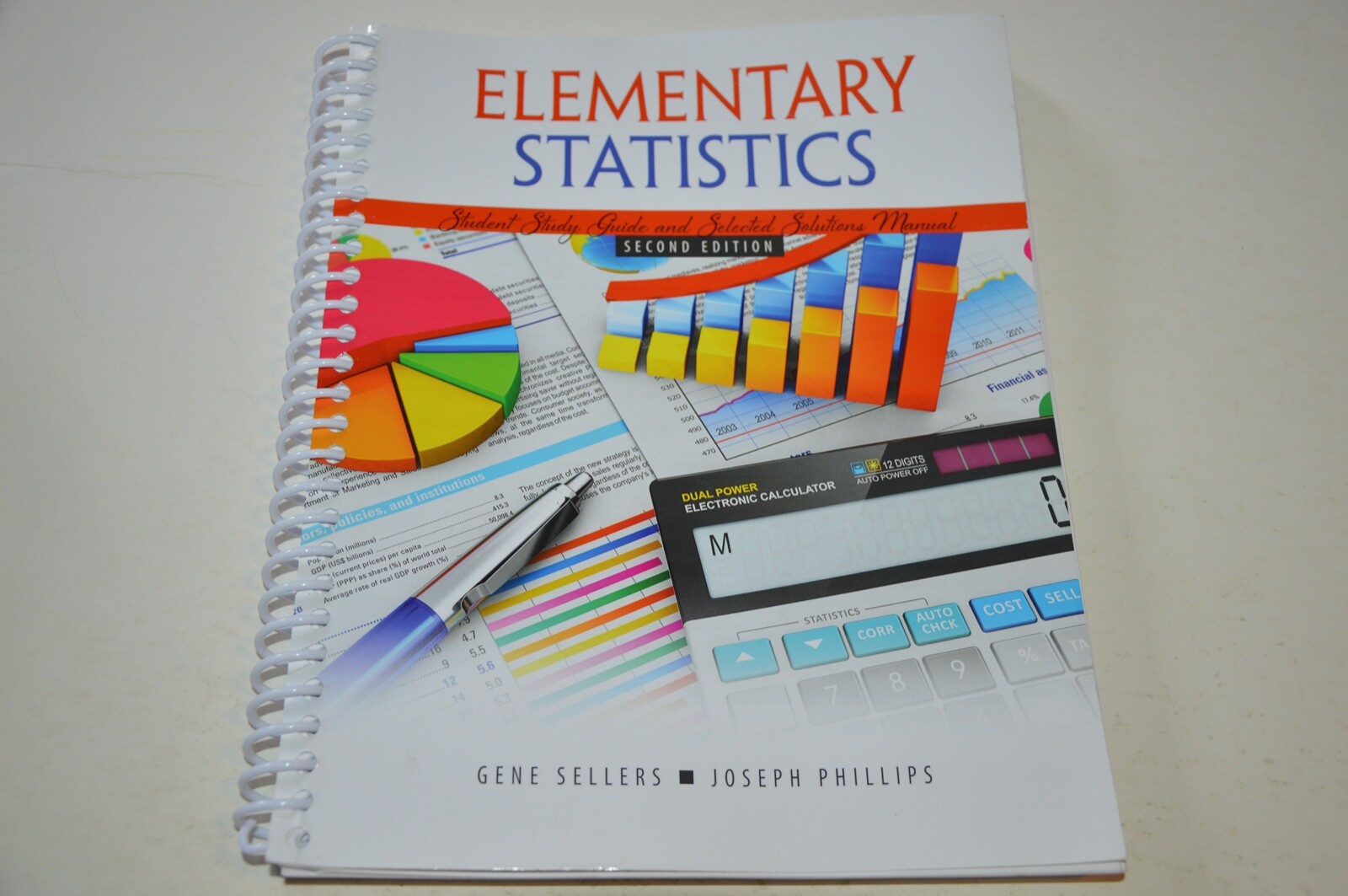 Elementary Statistics (Text and Study Guide / Solutions Manual) Both Books