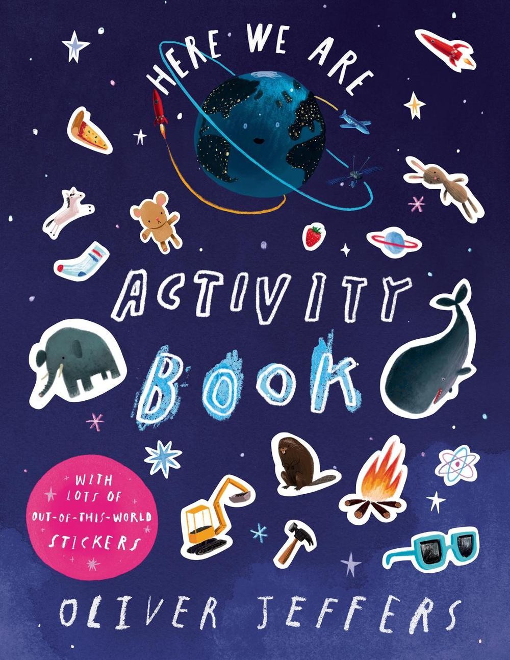 Here We Are Activity Book by Oliver Jeffers Paperback Book