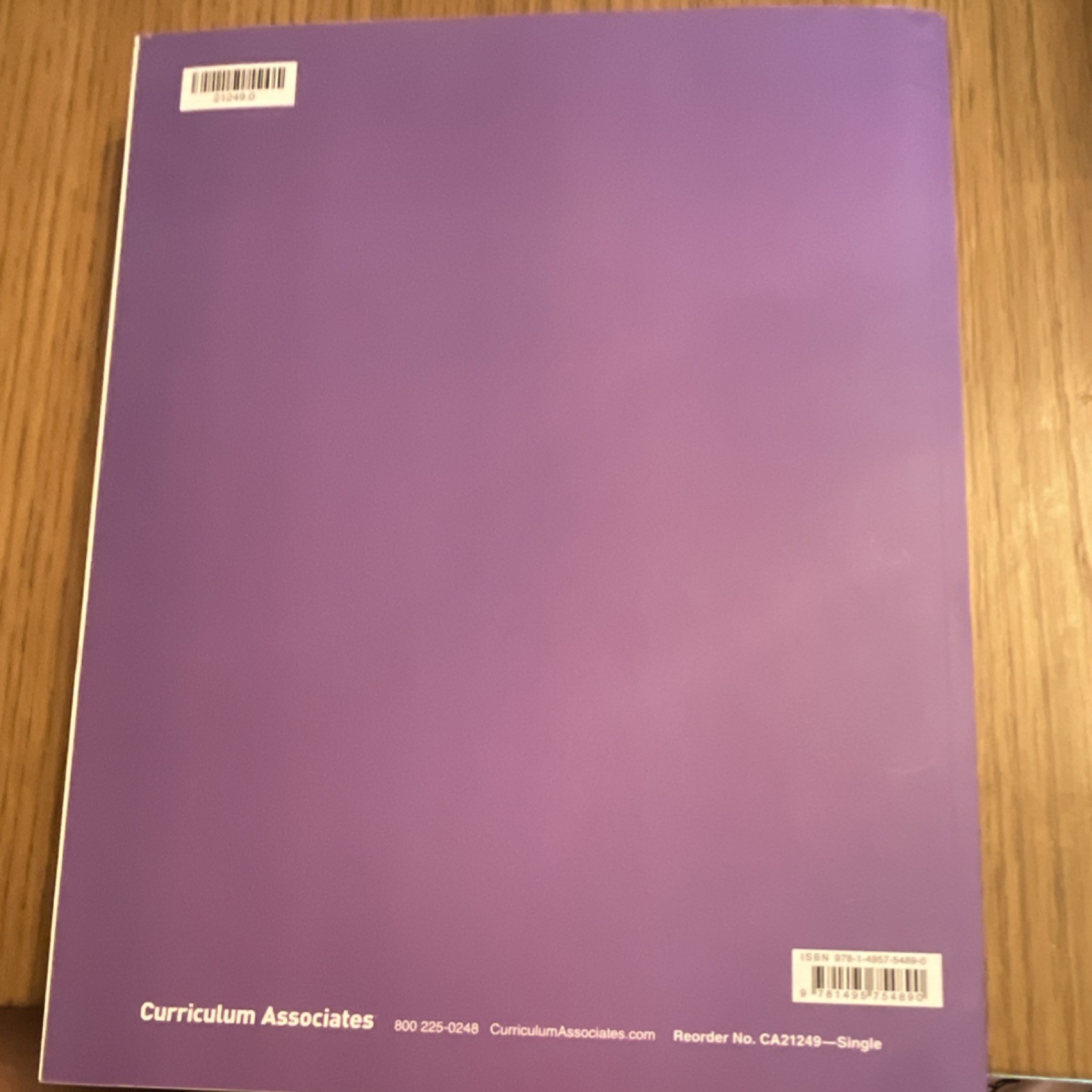 Curriculum Associates Ready Mathematics Grade 4 WVCCS Edition Workbook