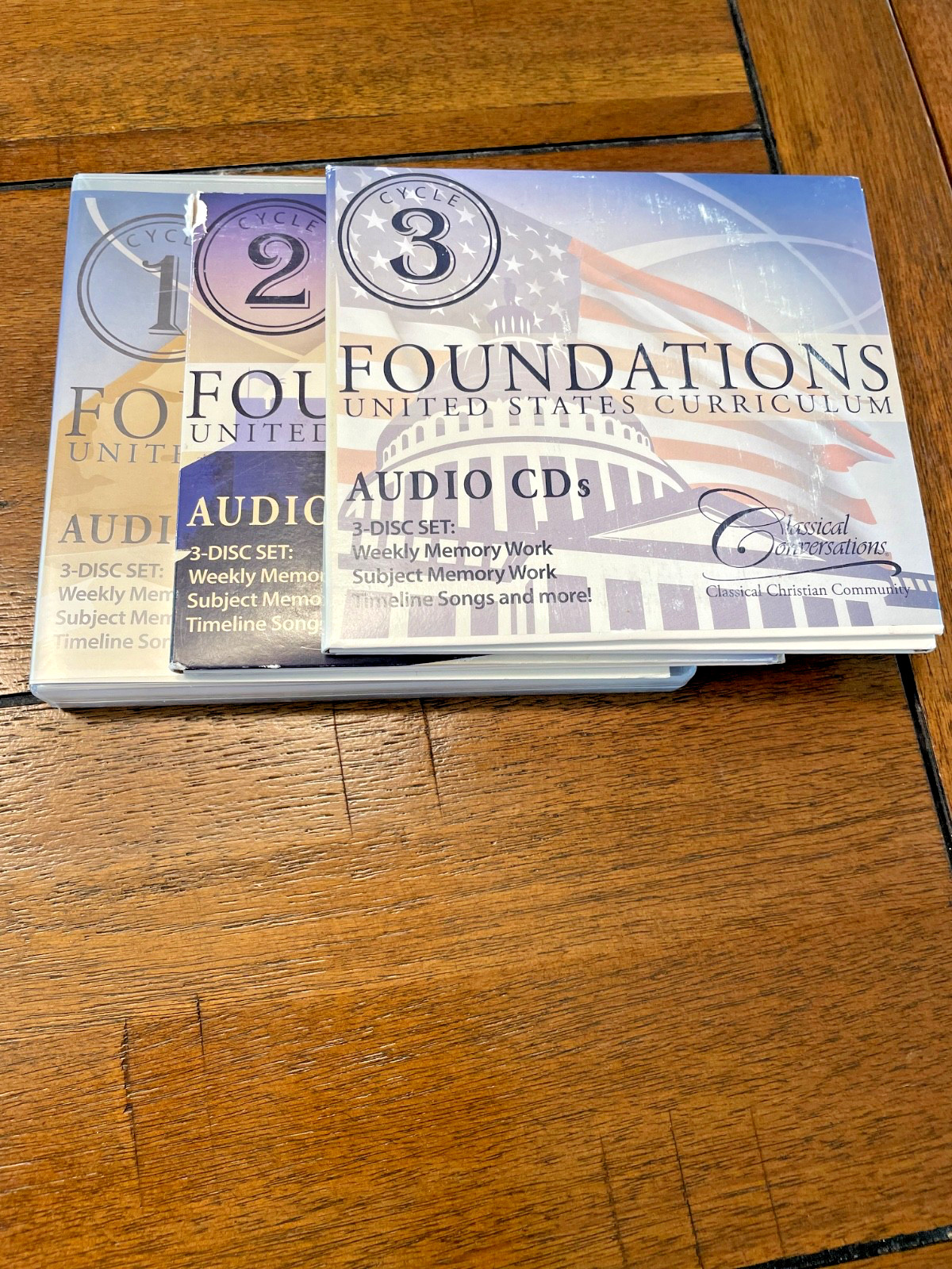 Classical Conversations Foundations Audio CDs Complete Set Cycles 1 2 3 Fifth Ed