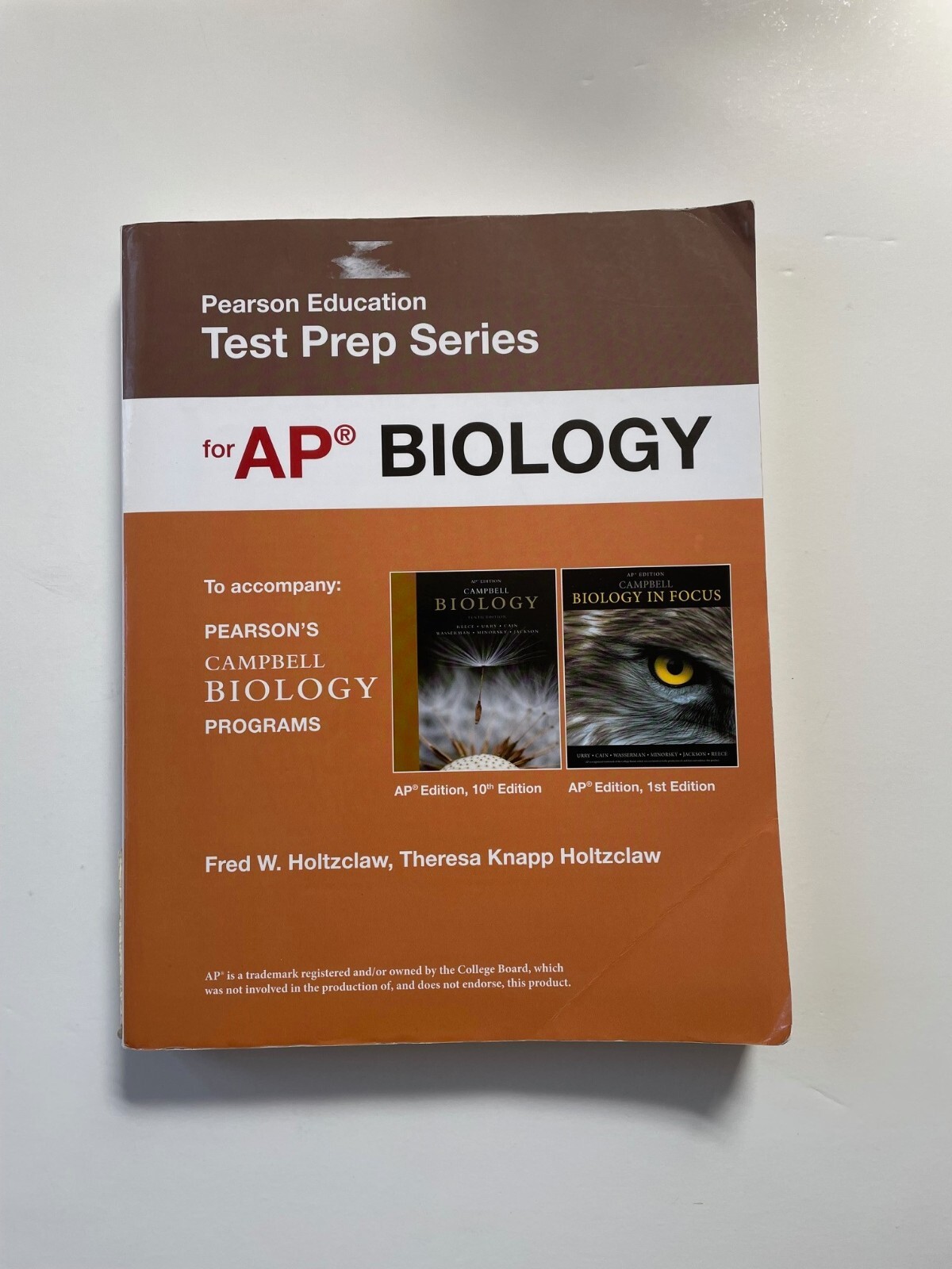 Pearson Education Test Prep Series for AP Biology