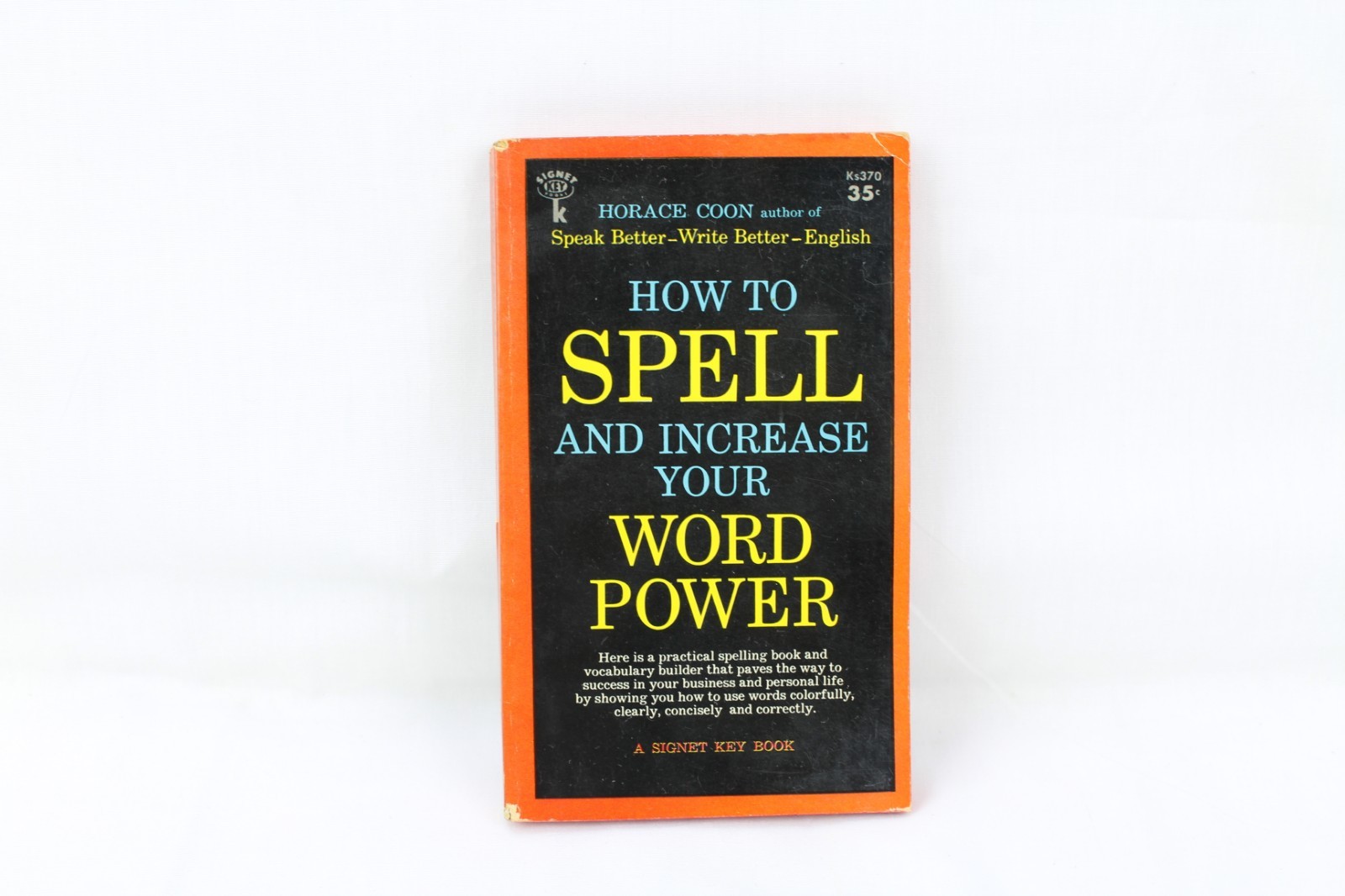 How to Spell and Increase Your Word Power, by Horace Coon (1959, Paperback)