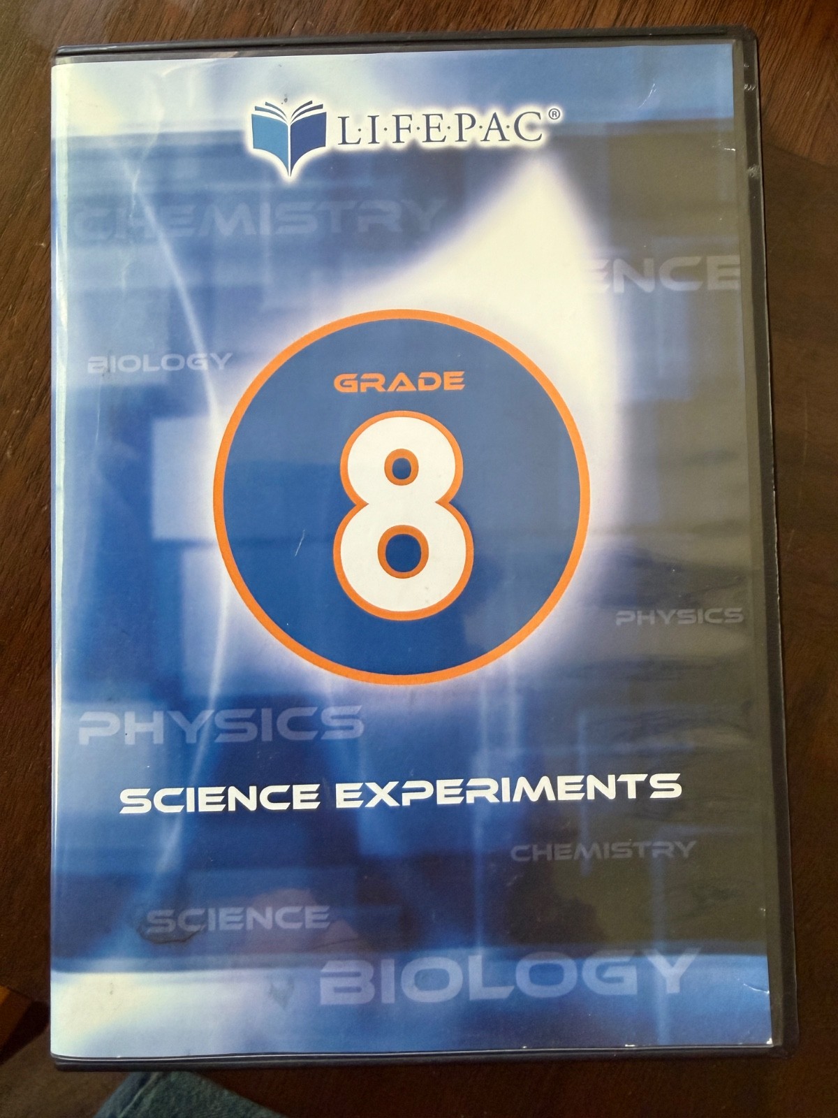Lifepac grade 8 complete 4 unit set, Math, History, Science, Language Arts
