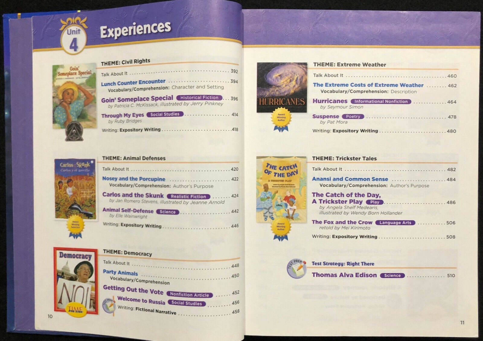 5th Grade – TREASURES Reading/Language Arts Curriculum, Level 5 (1 book)