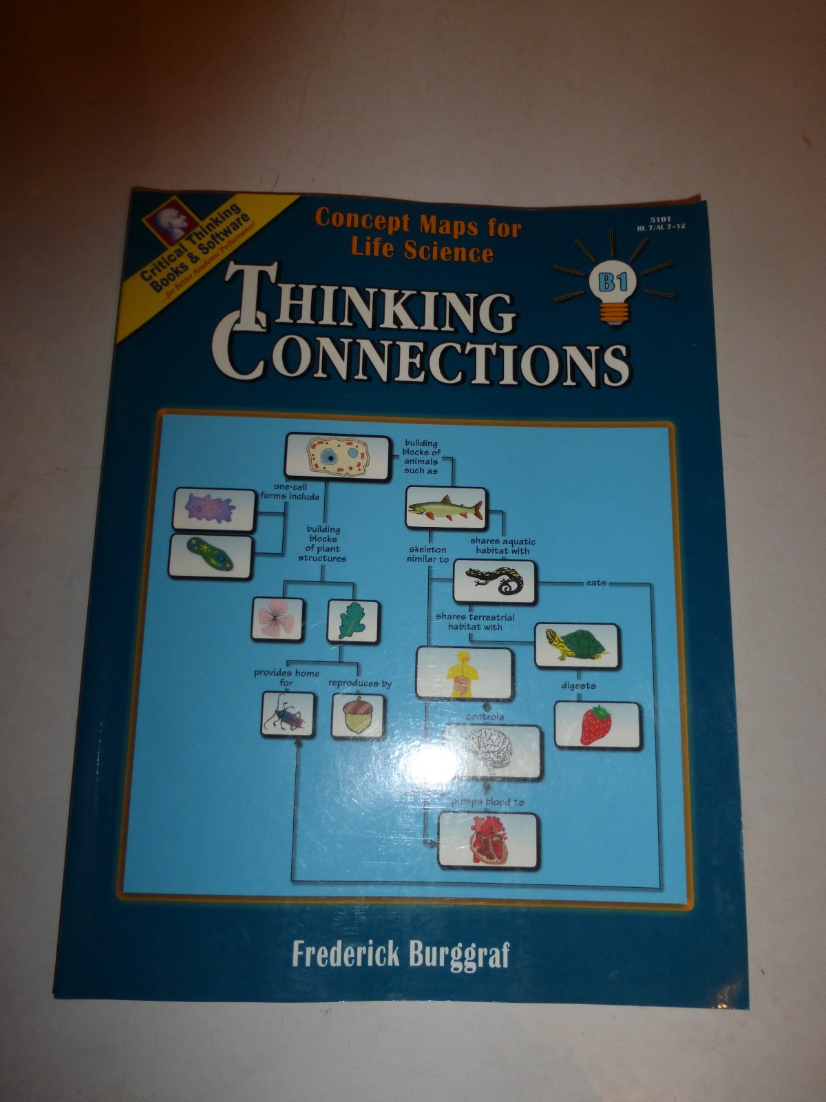 Thinking Connections B1 Concept Maps for Life Science by Fred Burggraf 1998, 190