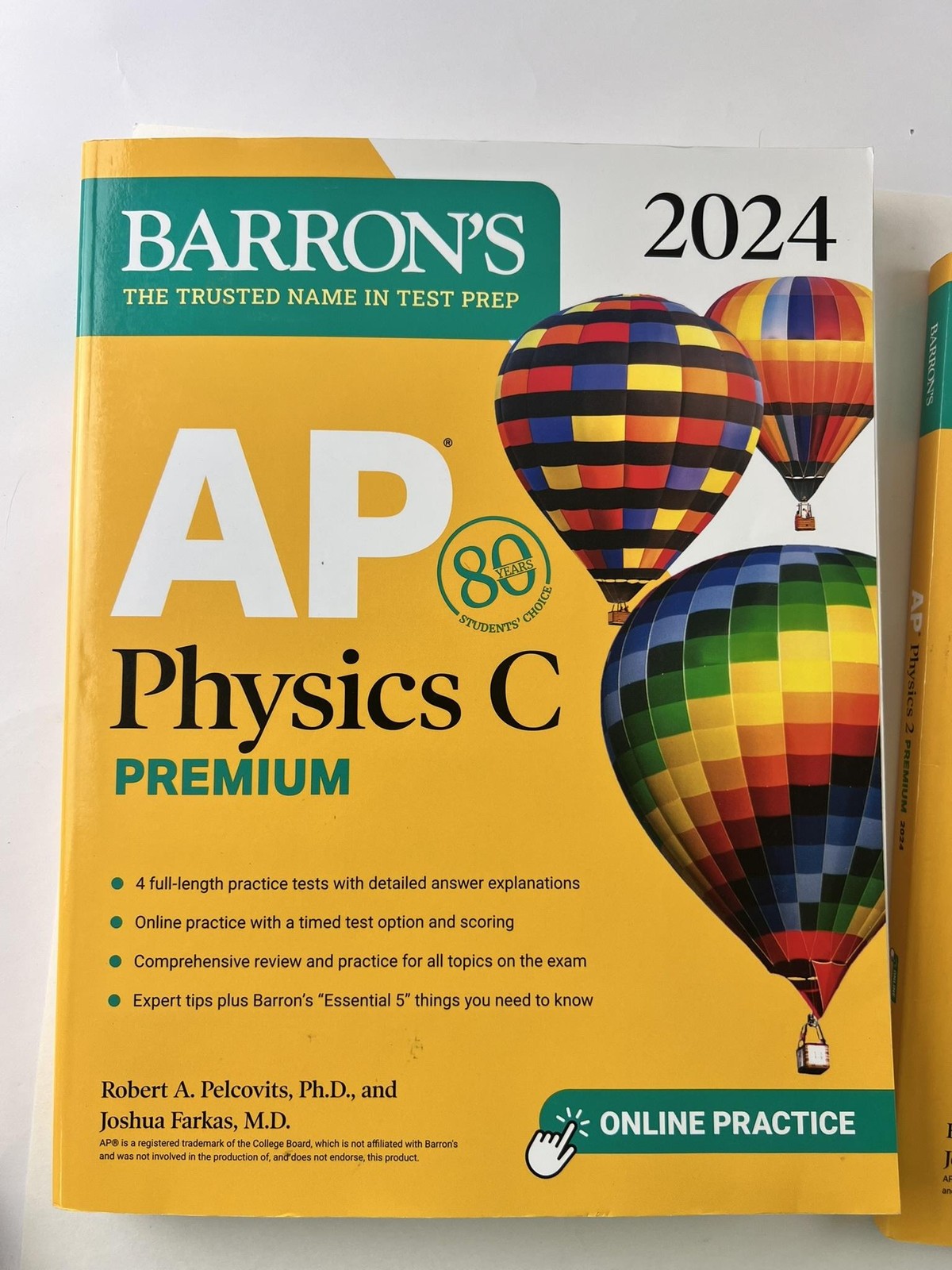 Barron’s AP Physics C & Physics 2 Premium 2024 Test Prep Books