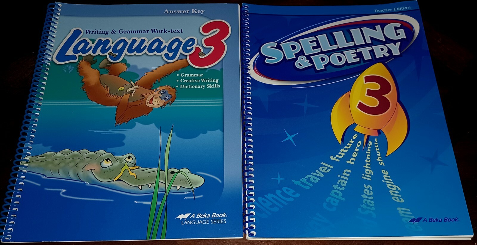 Abeka 3rd Grade Arithmetic Language Readers Health Student Teacher FB152