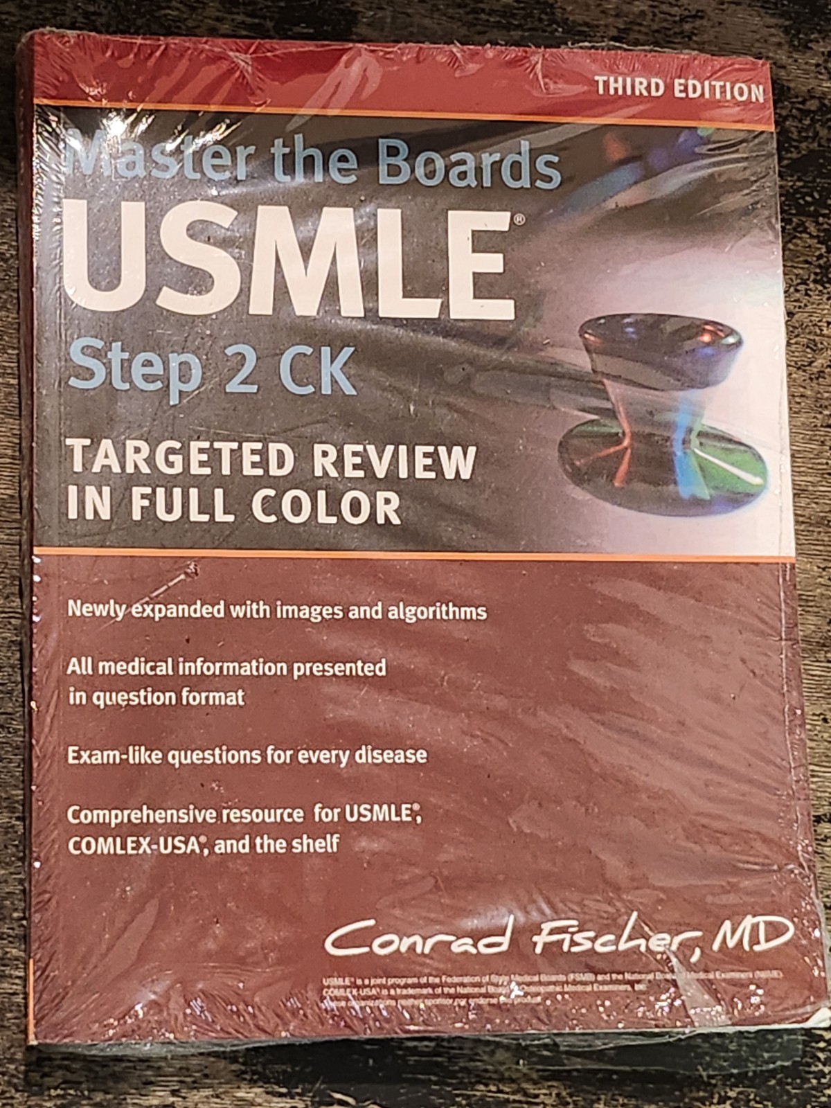 Master the Boards USMLE Step 2 CK Targeted Review Study Guide Book, 3rd Ed.