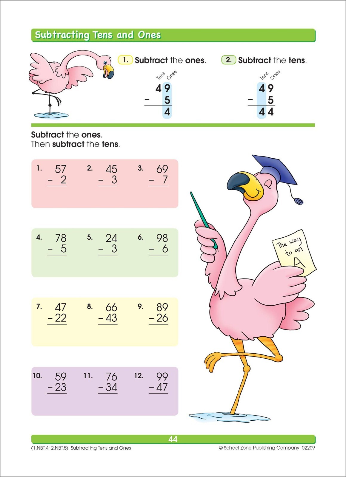 1st 2nd Grade Math Workbook Addition and Subtraction Book for Kid Ages 6 7 8 NEW