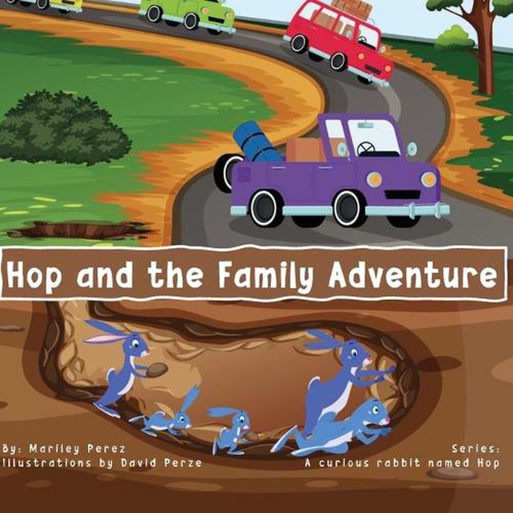 Hop and the Family Adventure by David Perze Paperback Book