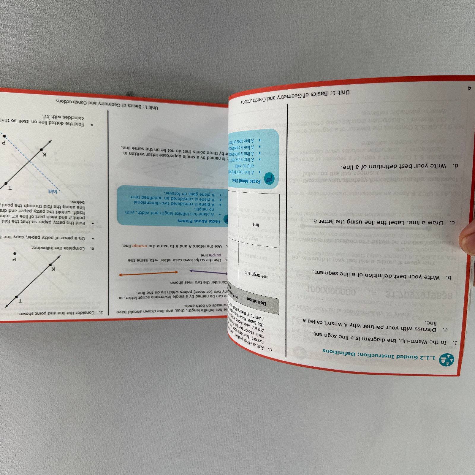 Geometry Math Nation Florida BEST Standards Book Volume 1