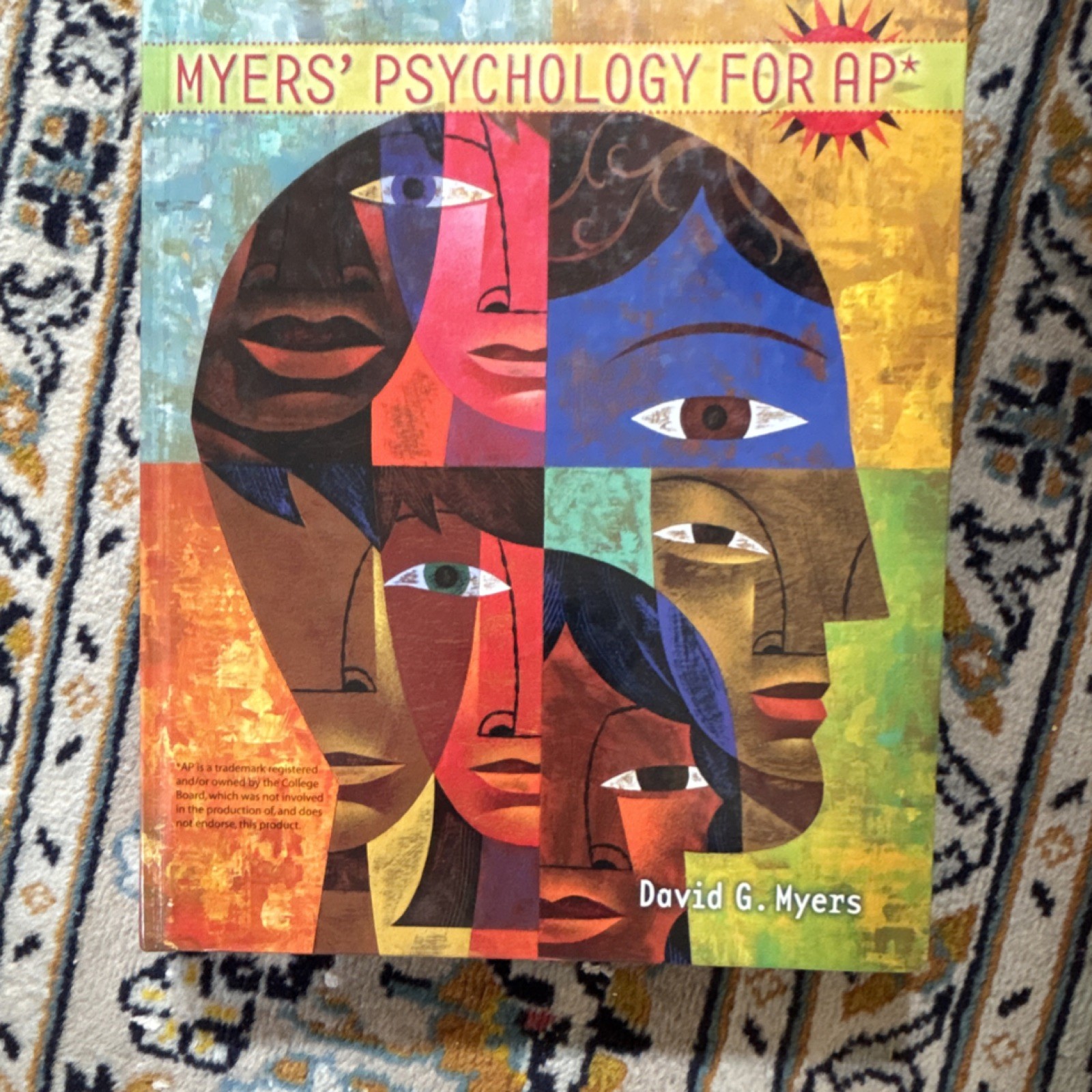 Myers’ Psychology for AP® Study Guide by David G. Myers, Hardcover, AP