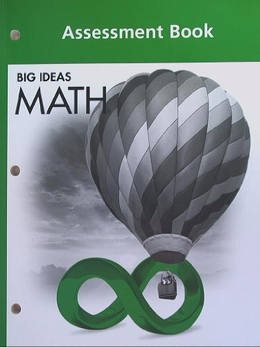 BIG IDEAS MATH: Assessment Book Green/Course 1 by HOLT MCDOUGAL