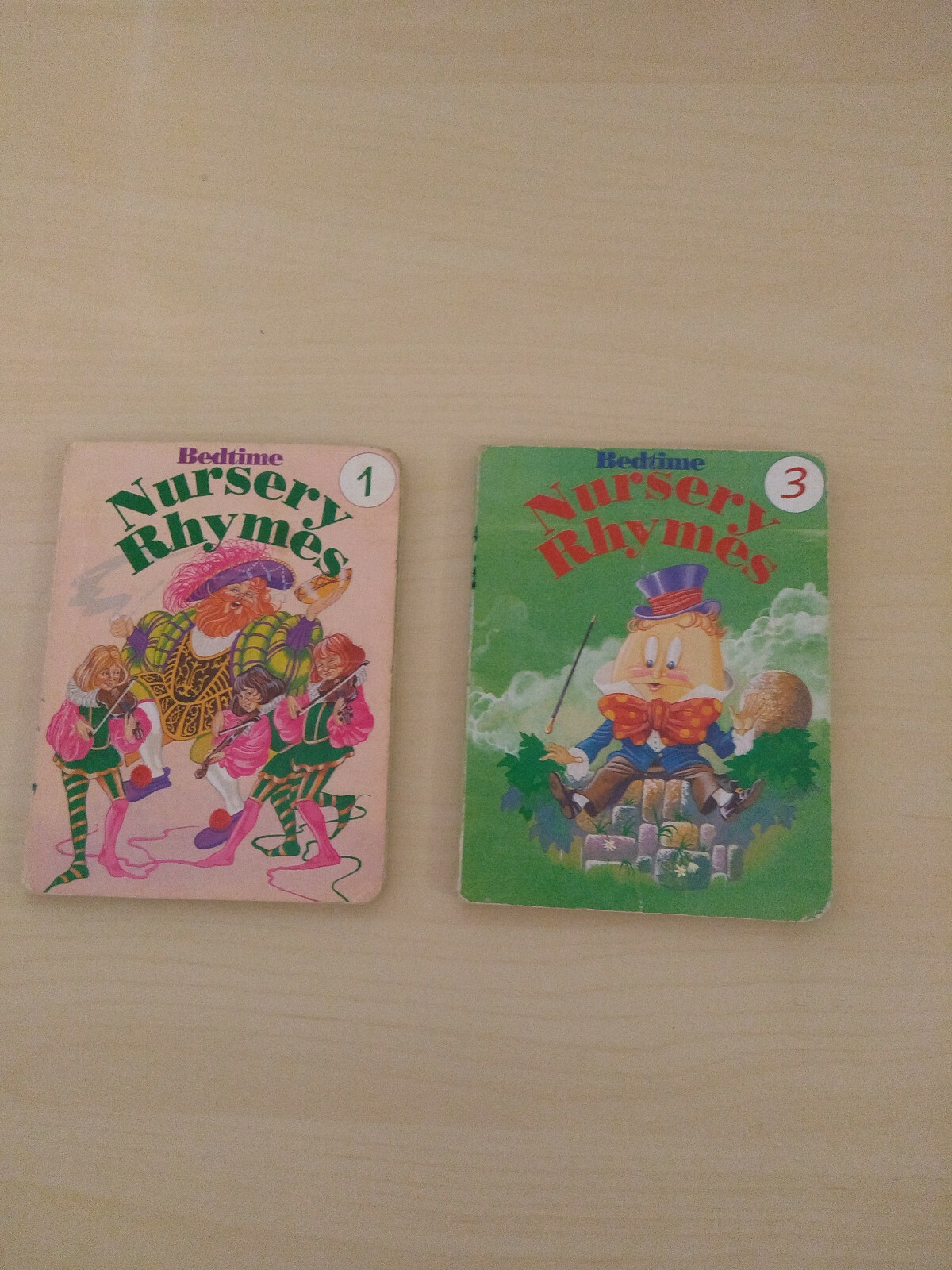 Children Bedtime Nursery Rhymes Books (2 Books) 