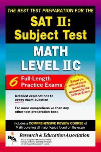 SAT II: Math Level IIC (REA) — The – Paperback, by The Editors of – Very Good