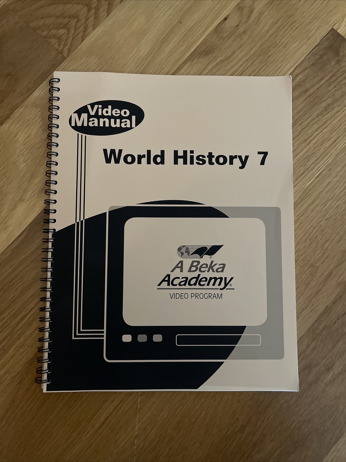 Abeka World History 7 Video Manual Homeschool Guide